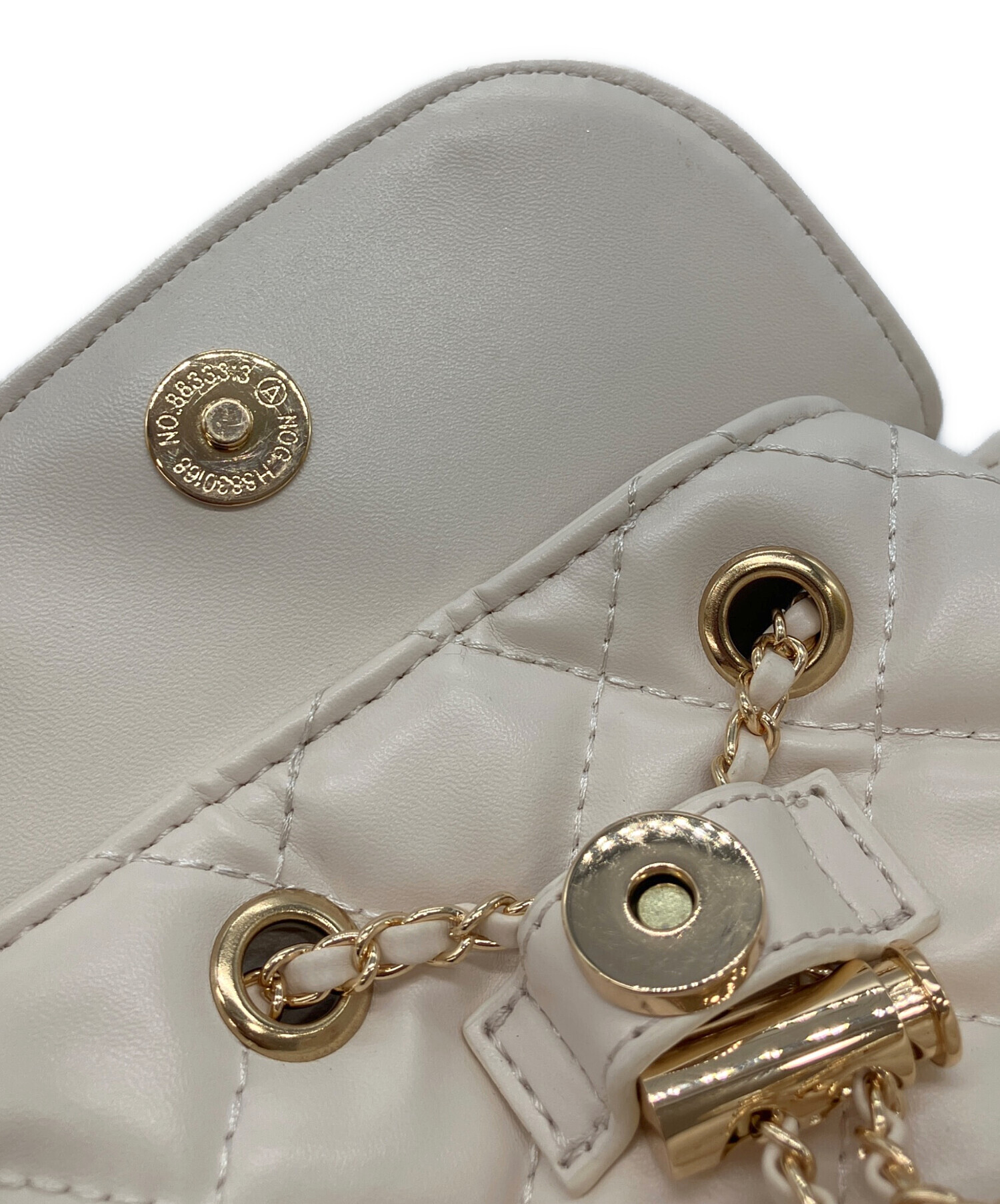 中古・古着通販】rose muse (ロゼミューズ) Quilting bijou backpack