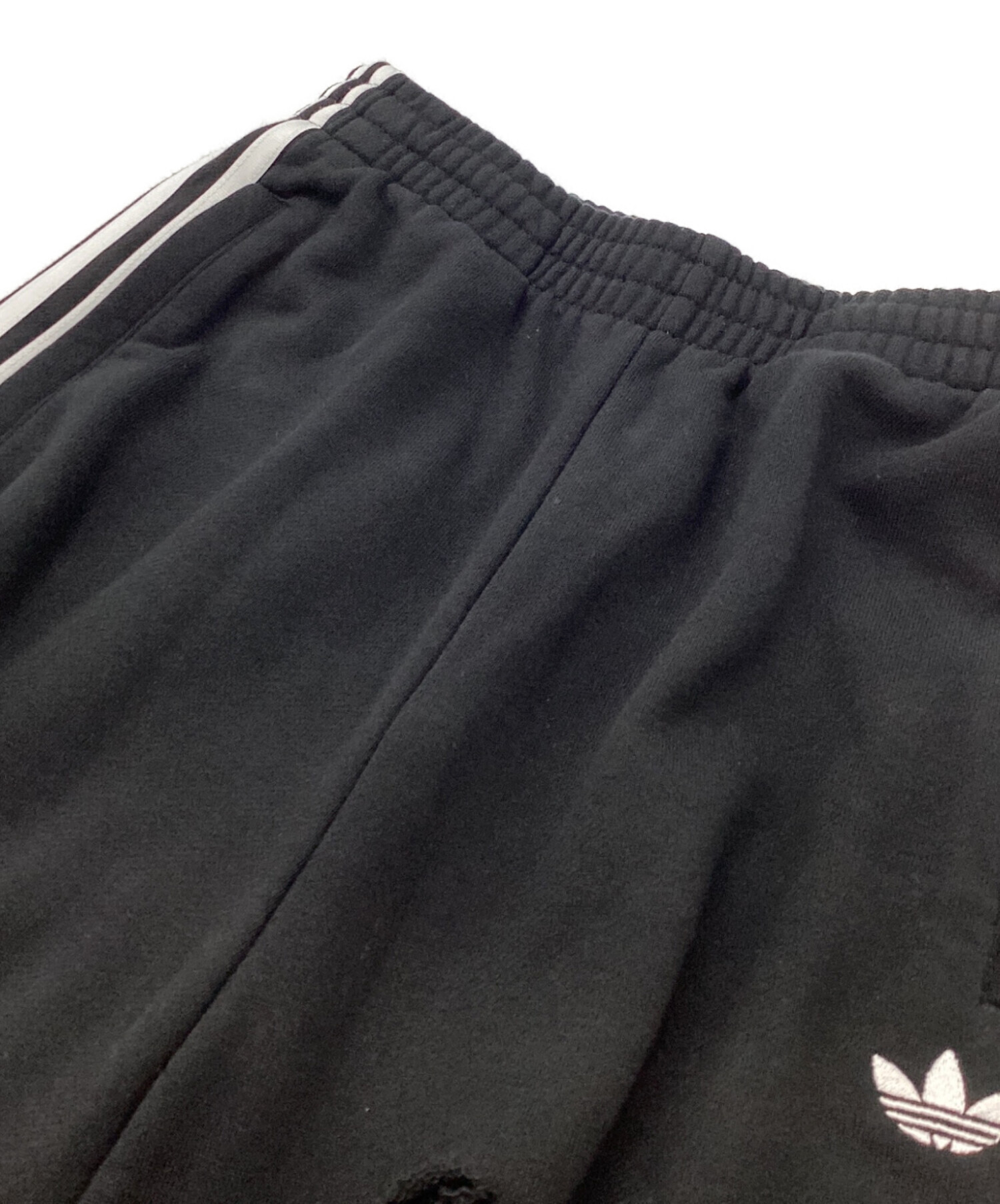 中古・古着通販】adidas (アディダス) ダメージ加工 スウェットパンツ