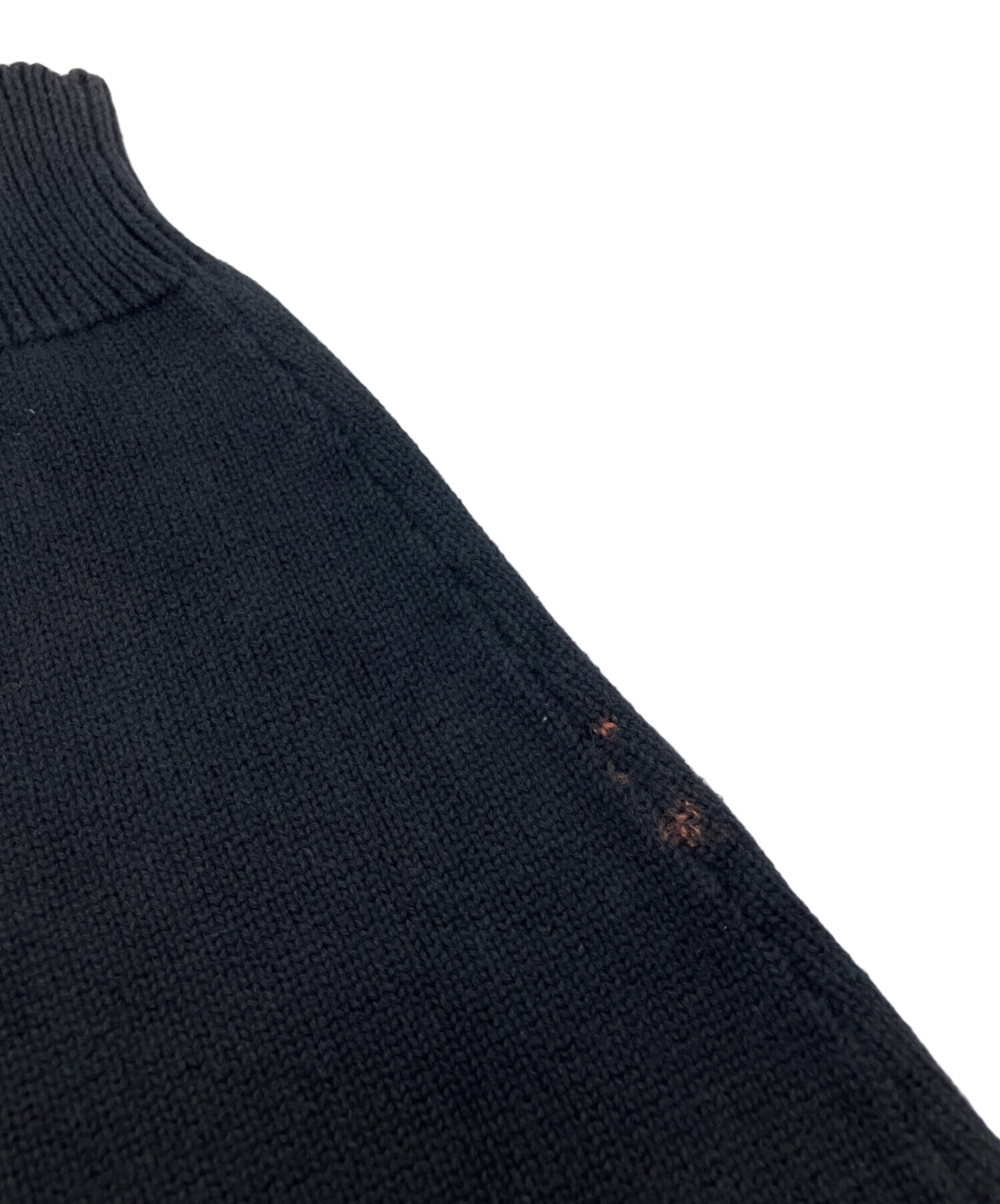 中古・古着通販】stussy (ステューシー) Sleeve Logo Sweater ブラック