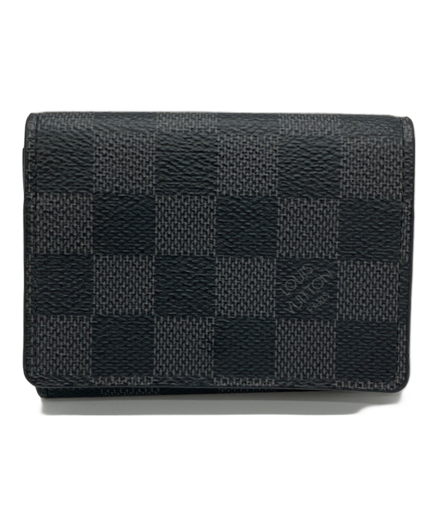 【新品未使用】LOUIS VUITTON ブラック ケース 中古・古着通販】LOUIS VUITTON (ルイ ヴィトン) カードケース