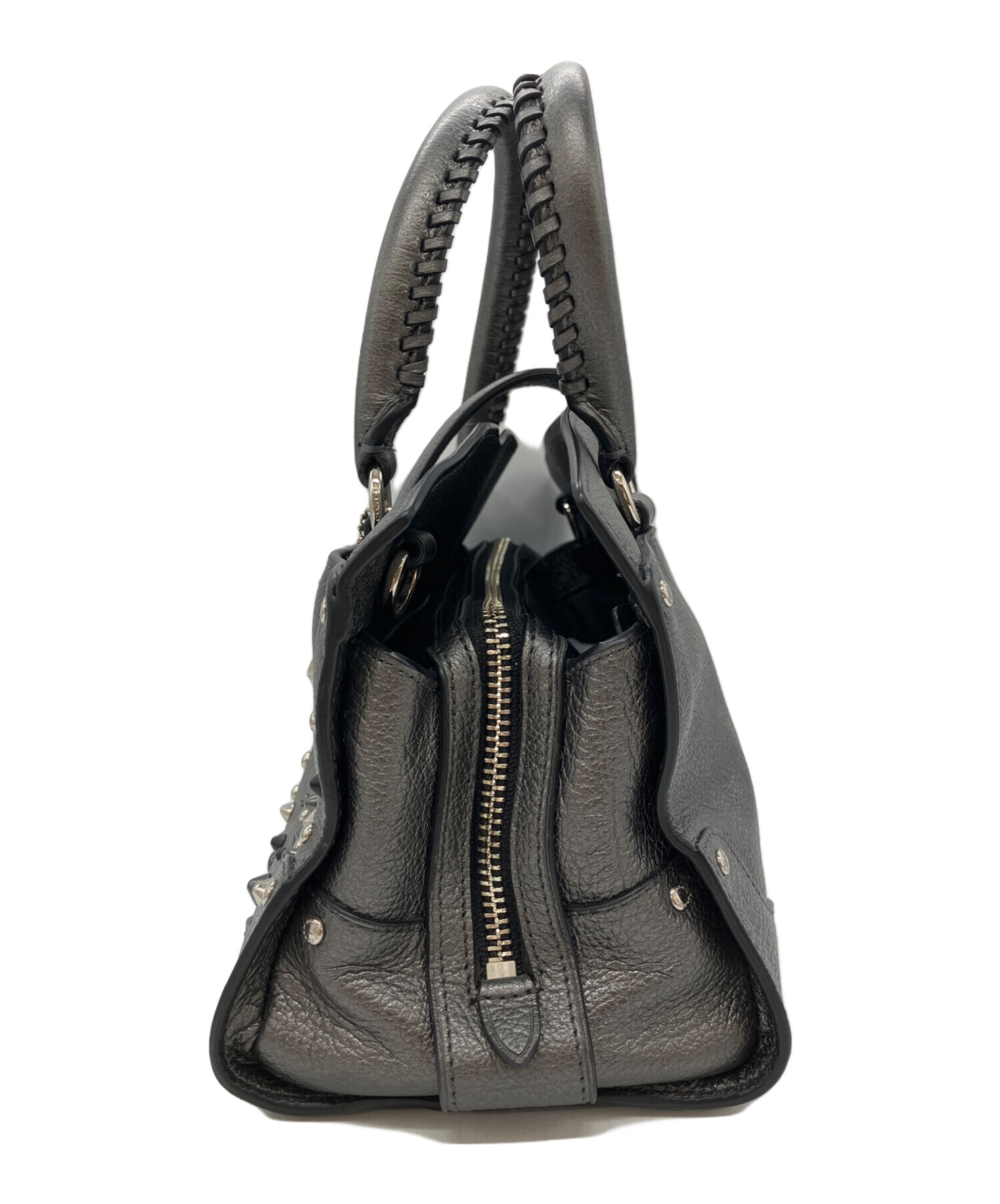中古・古着通販】COACH (コーチ) マーサー サッチェル 24 シルバー