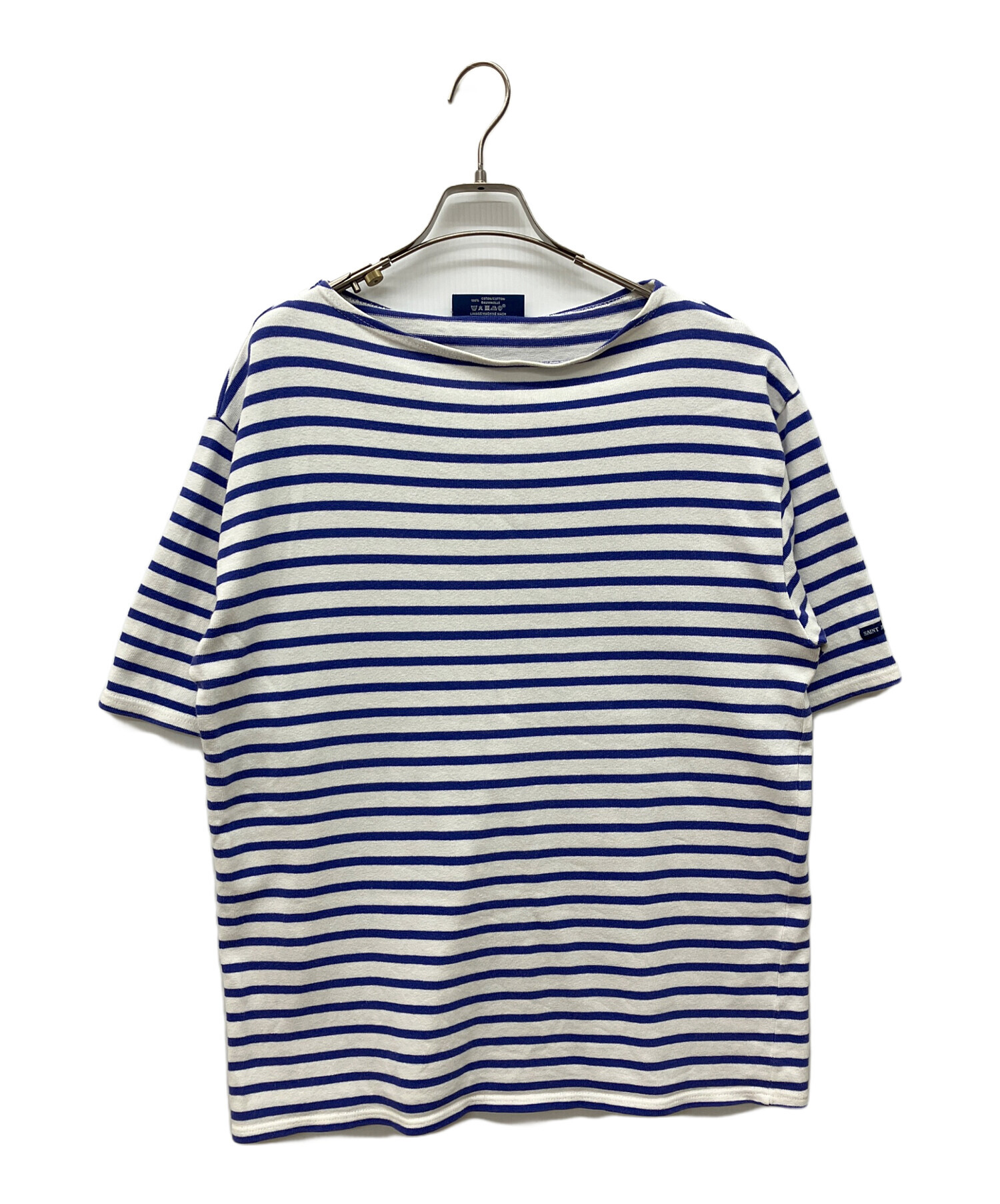 中古・古着通販】SAINT JAMES (セントジェームス) バスクシャツ ブルー