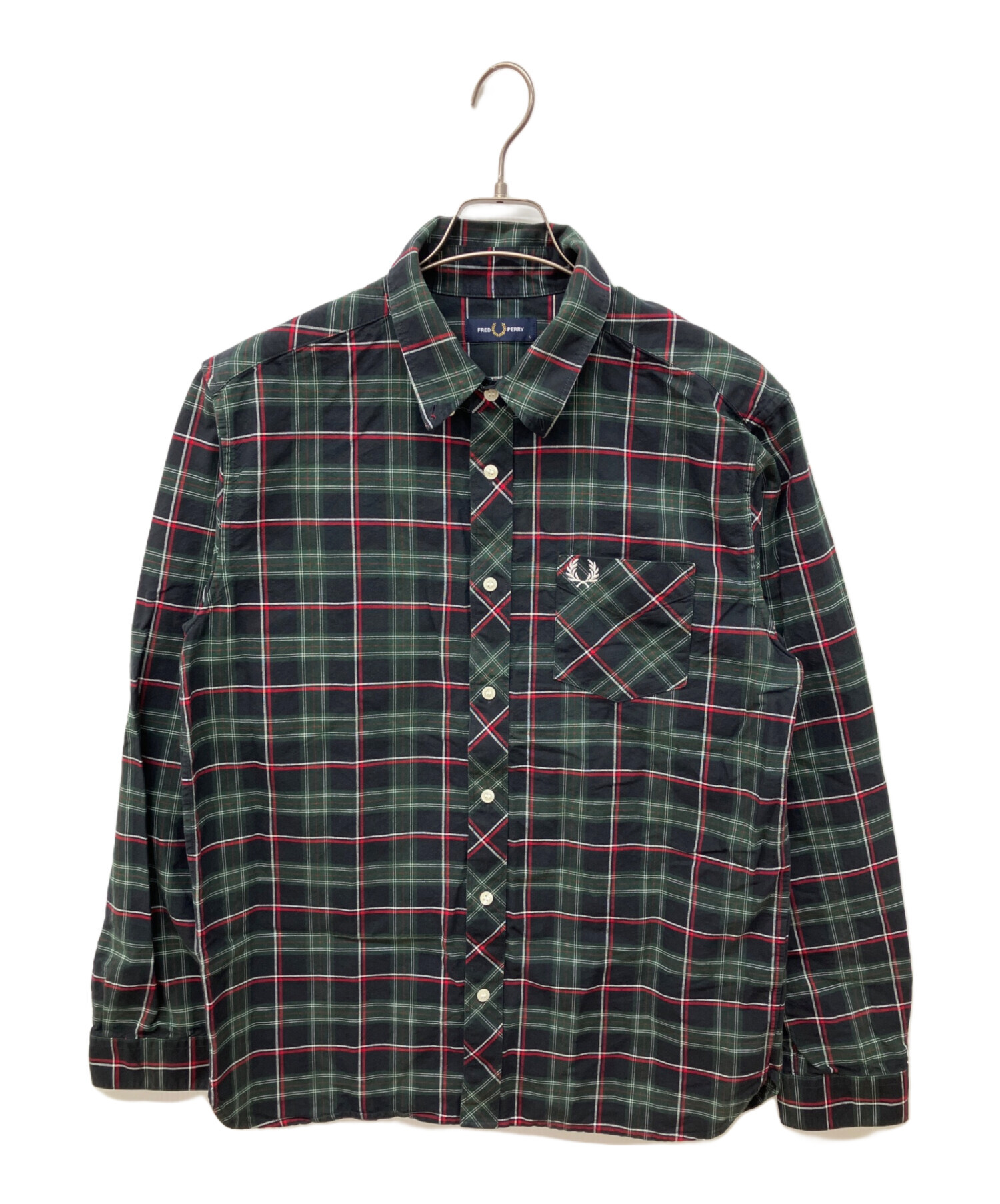 中古・古着通販】FRED PERRY (フレッドペリー) チェックシャツ 
