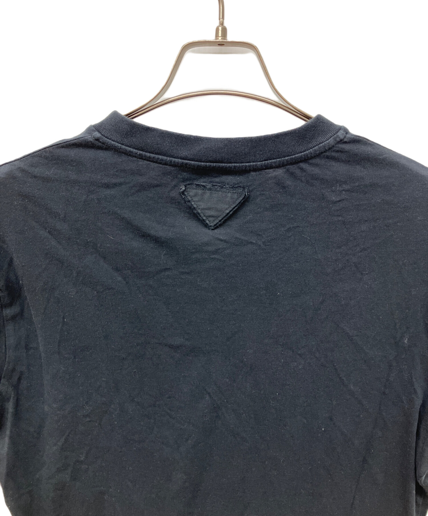 中古・古着通販】PRADA (プラダ) Vネック半袖カットソー Tシャツ