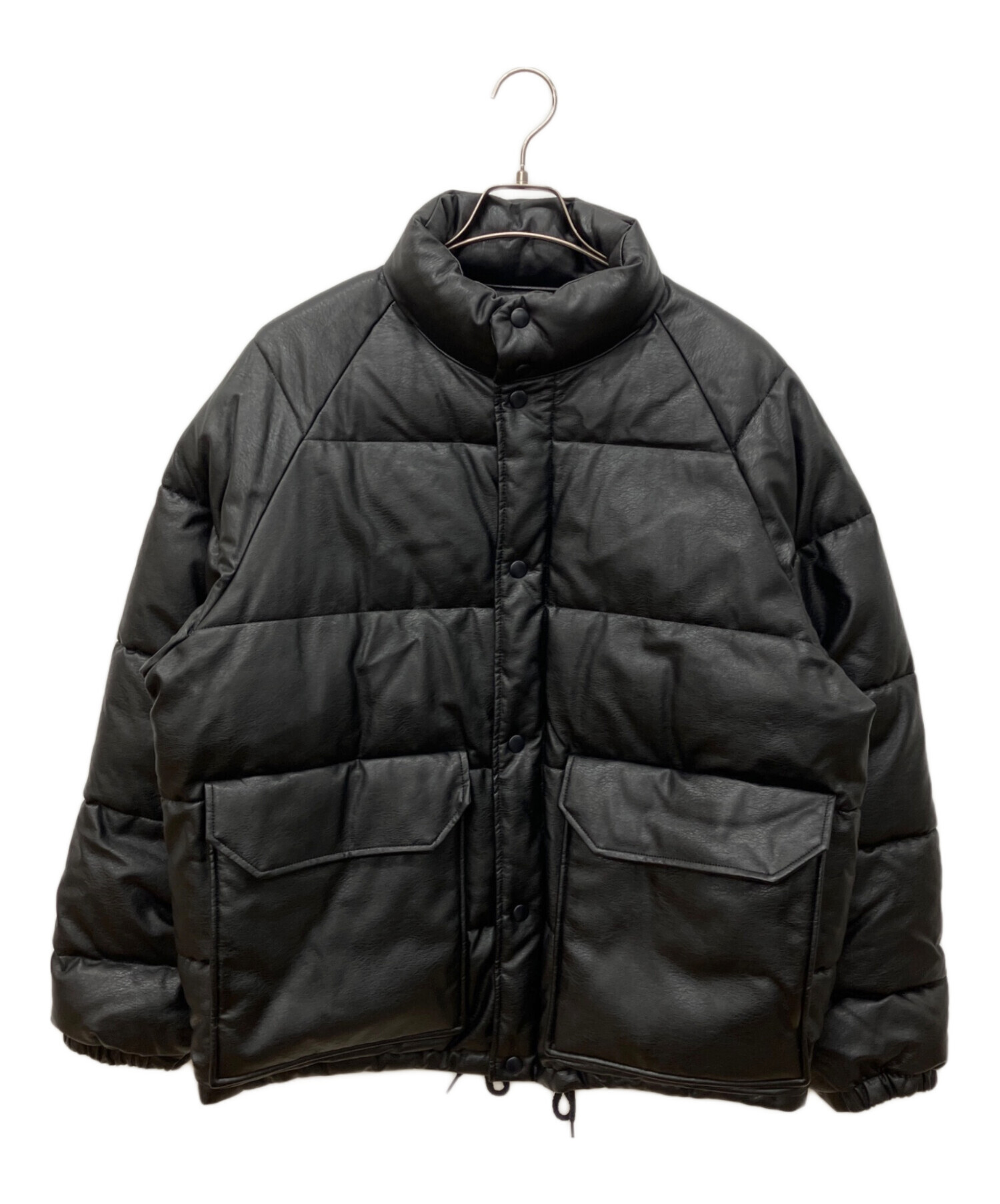 FREAK'S STORE フリークスストア ミリタリーブルゾン S 黒 【古着】【中古】 中古・古着通販】FREAK'S STORE (フリークスストア) フェイクレザー