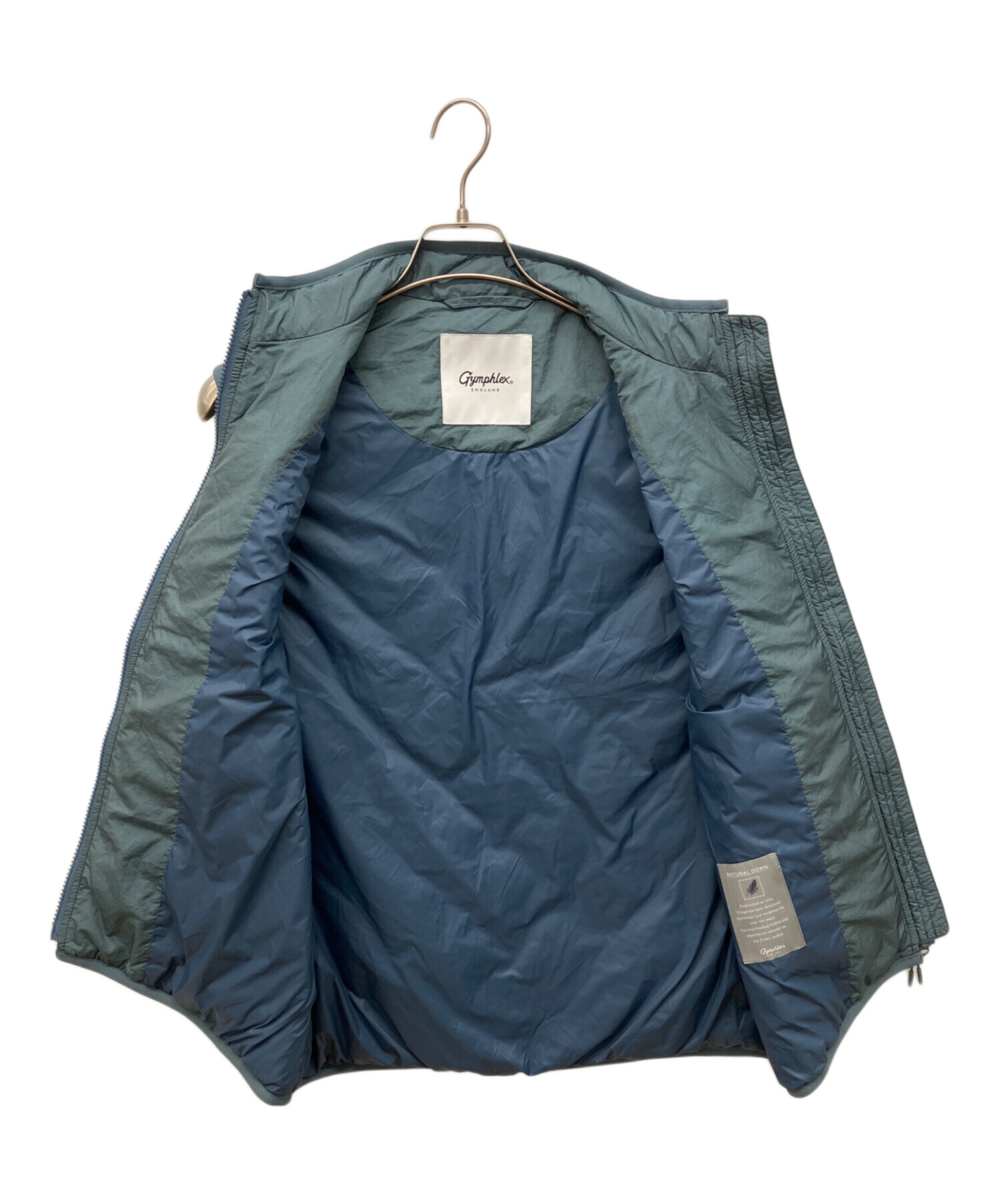 中古・古着通販】Gymphlex (ジムフレックス) ダウンスタンドカラー