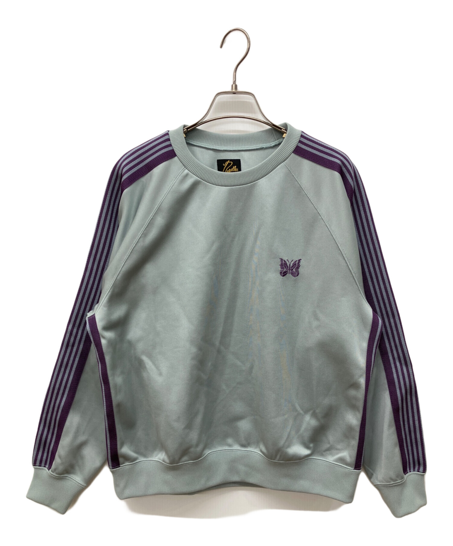 中古・古着通販】Needles (ニードルズ) Track Crew Neck Shirt ― Poly