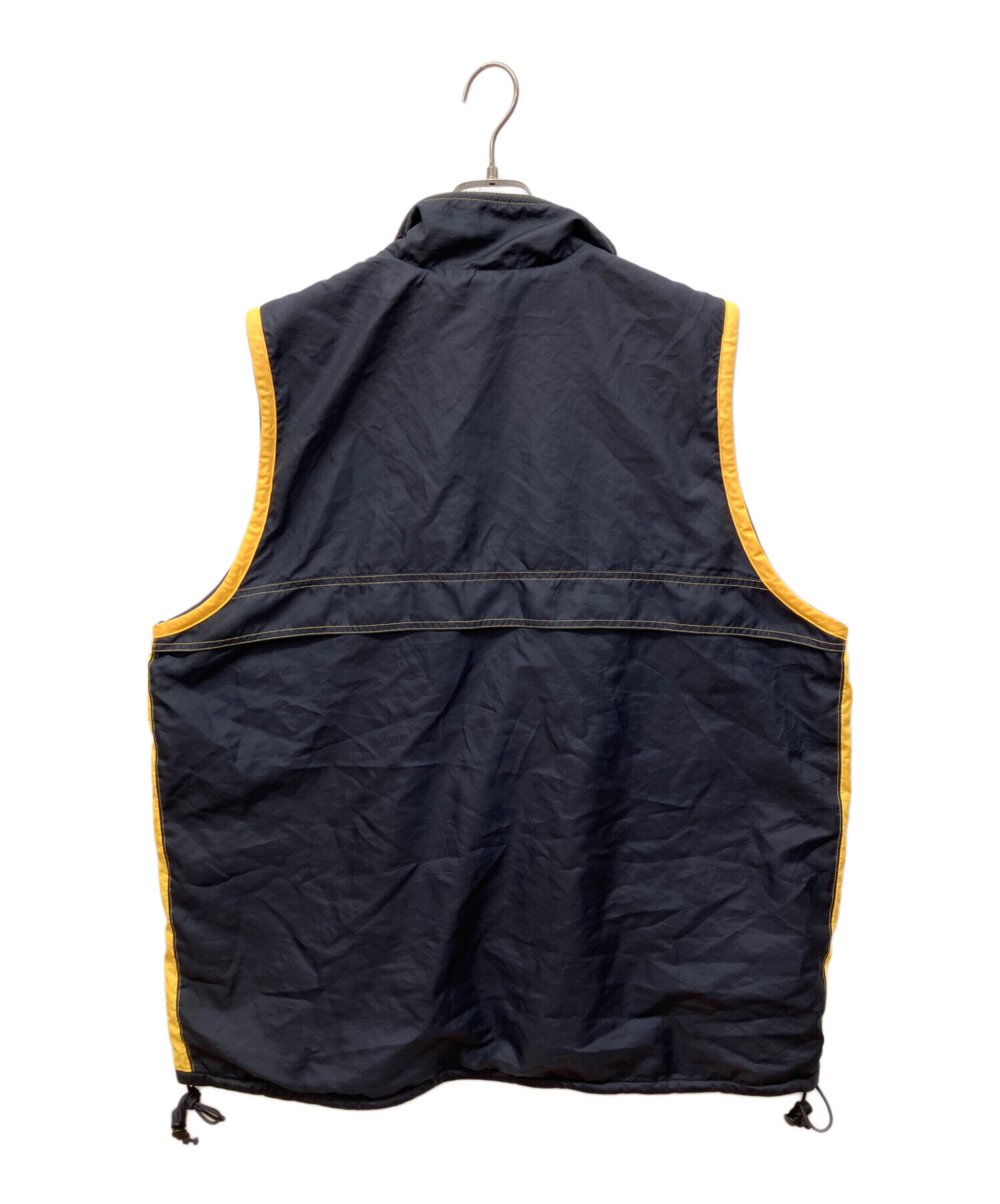中古・古着通販】adidas (アディダス) 中綿ベスト ネイビー サイズ:XXO