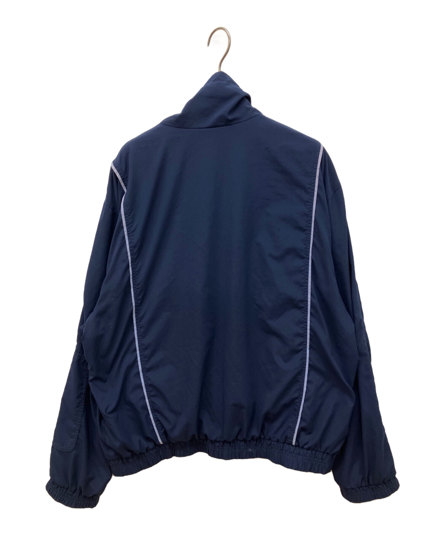中古・古着通販】LACOSTE (ラコステ) 中綿ジップブルゾン ネイビー