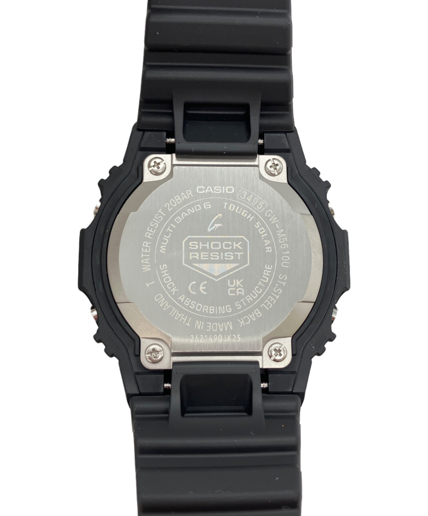 CASIO G-SHOCK GW-M5610U-1BJF中古稼動品 中古・古着通販】CASIO (カシオ) G-SHOCK GW-M5610U-1BJF ブラック 未