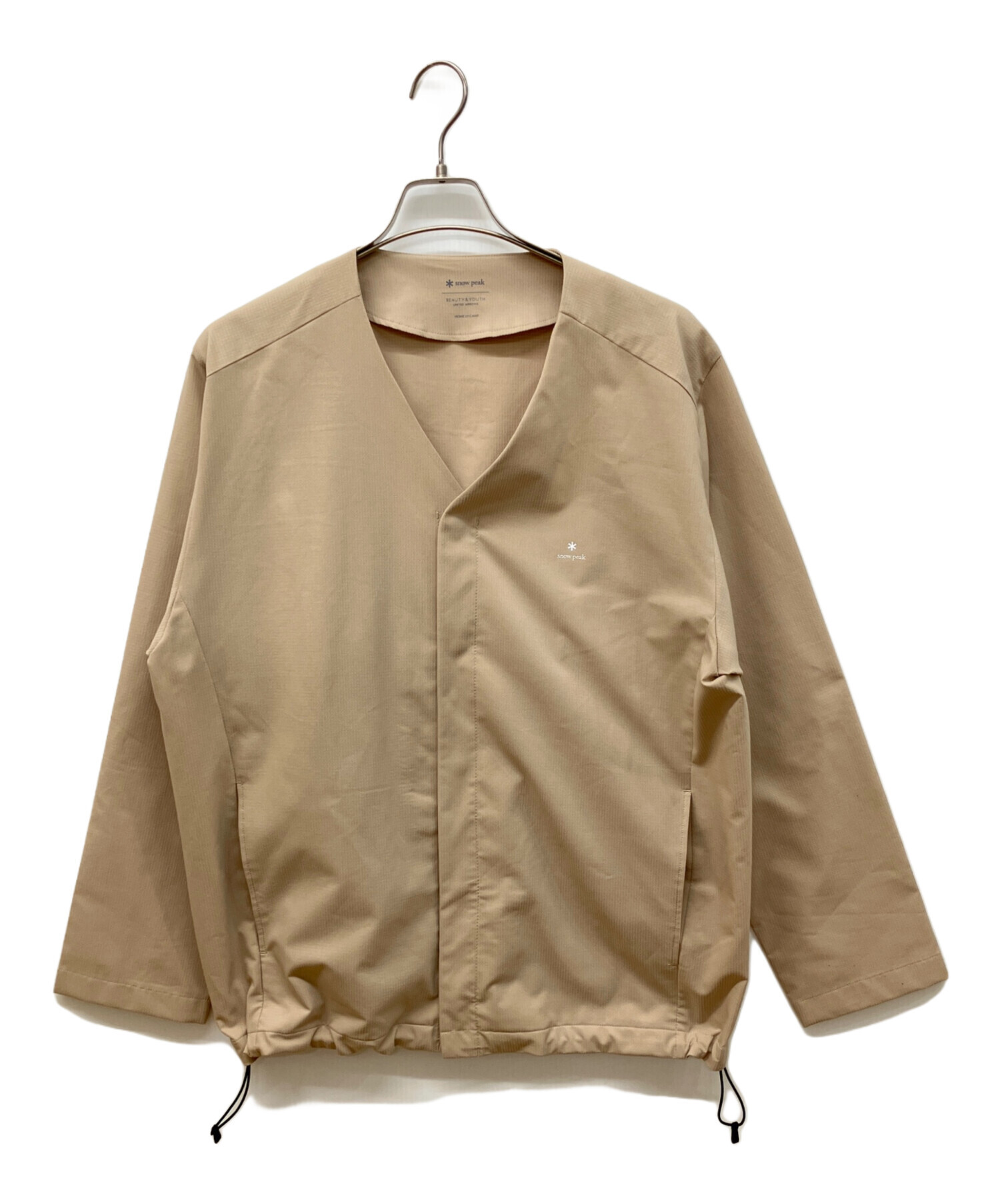  peak スノーピーク ブルゾン（その他） M ベージュ 【古着】【中古】【送料無料】 中古・古着通販】snow peak (スノーピーク) BEAUTY&YOUTH