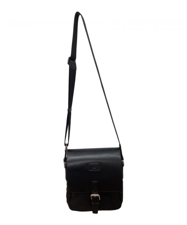 中古・古着通販】TUMI (トゥミ) レザーナイロンショルダーバッグ