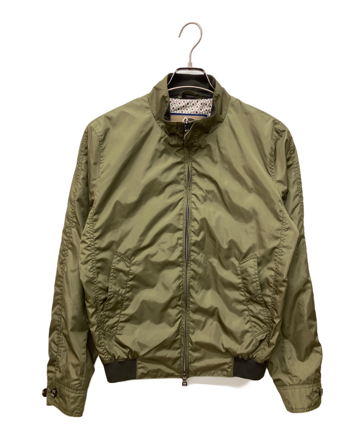 BEAMS F ビームスエフ シアサッカー カーキ ジャケット 44 中古・古着通販】BEAMS F (ビームスエフ) Sealup (シーラップ) 別注