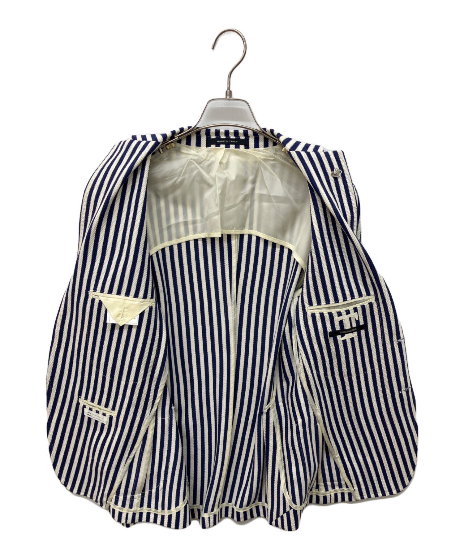 中古・古着通販】TAGLIATORE (タリアトーレ) ストライプテーラード