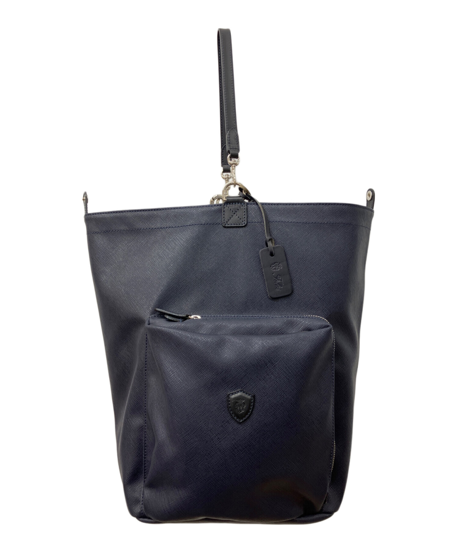 中古・古着通販】Felisi (フェリージ) 2WAYショルダーバッグ ネイビー 