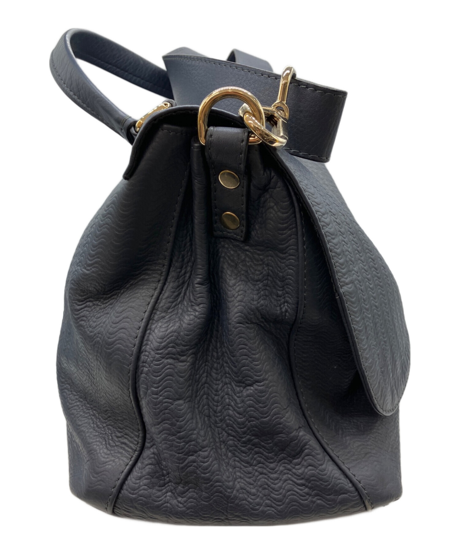 中古・古着通販】zanellato (ザネラート) 2WAYショルダーバッグ ブルー 