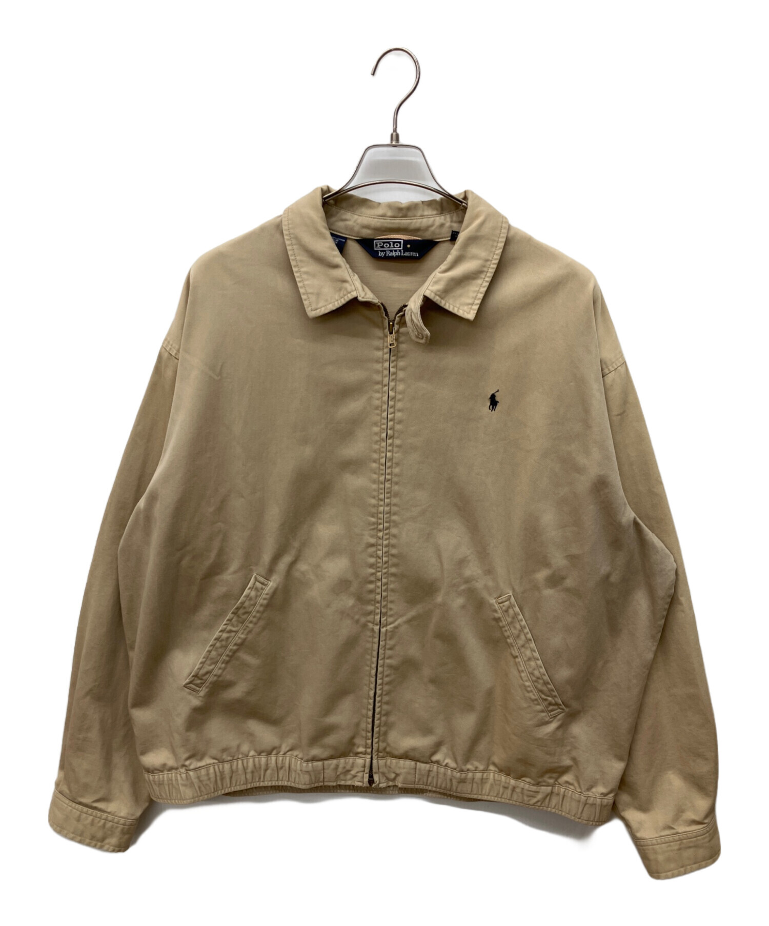 ラルフローレン　スイングトップ　USA製　ベージュ　XXLサイズ 中古・古着通販】POLO RALPH LAUREN (ポロ・ラルフローレン) スイング