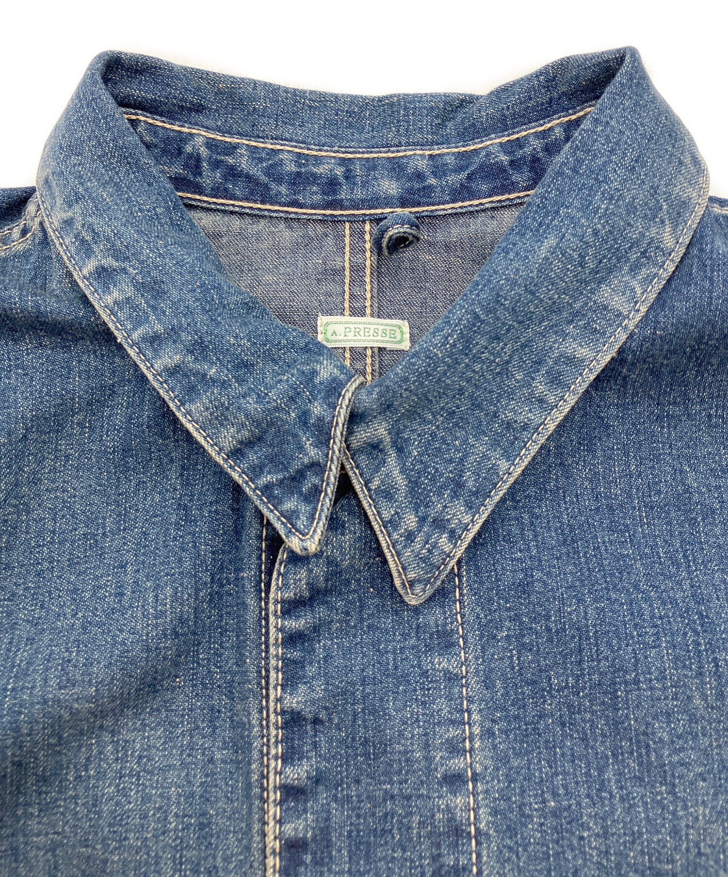 中古・古着通販】A.PRESSE (アプレッセ) Denim Coverall Jacket