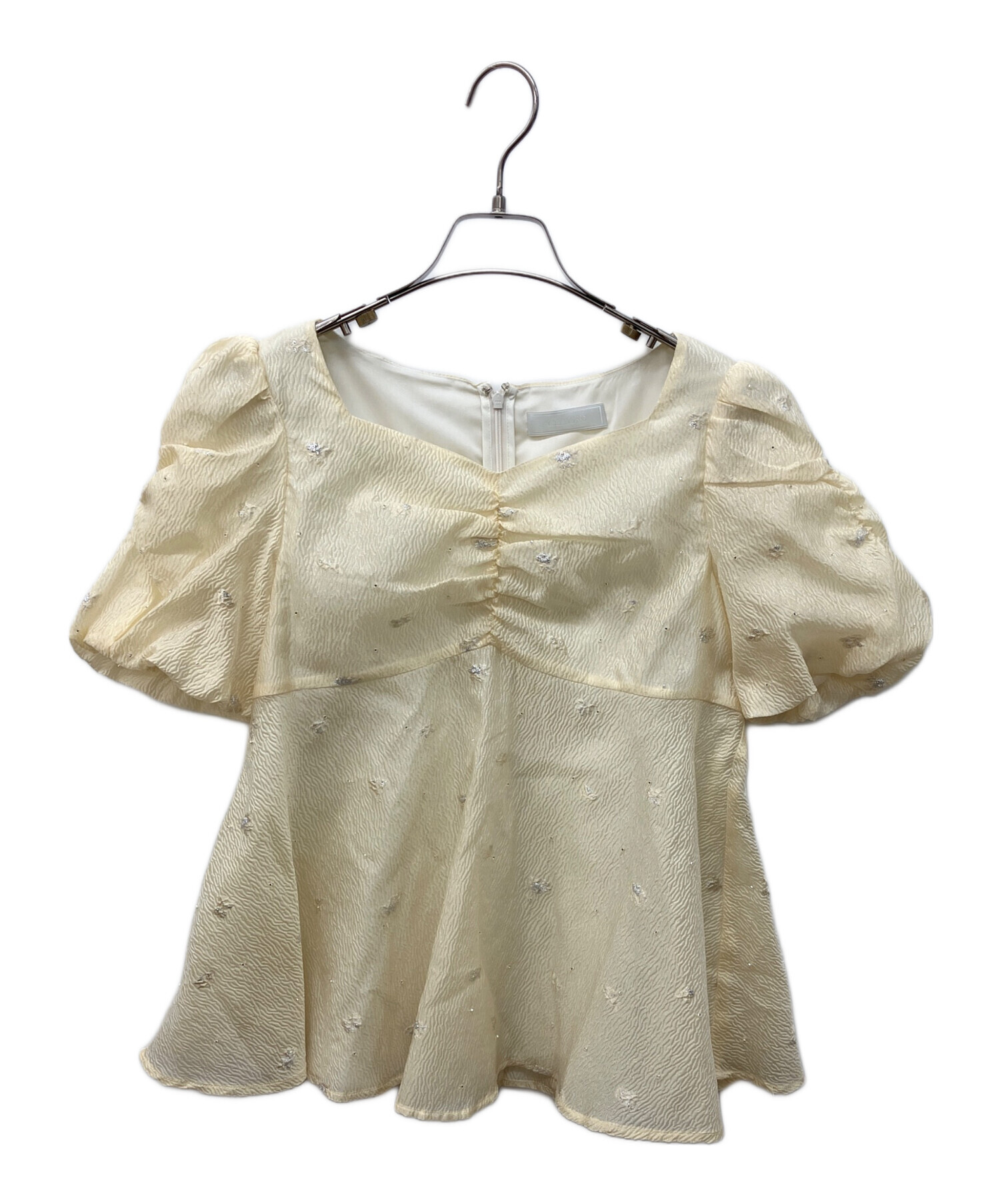 中古・古着通販】CELFORD (セルフォード) 小花ジャガードペプラム