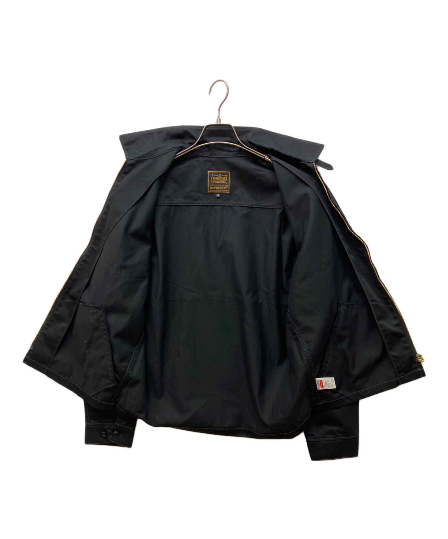 中古・古着通販】KADOYA (カドヤ) スイングトップ ブラック サイズ:LL