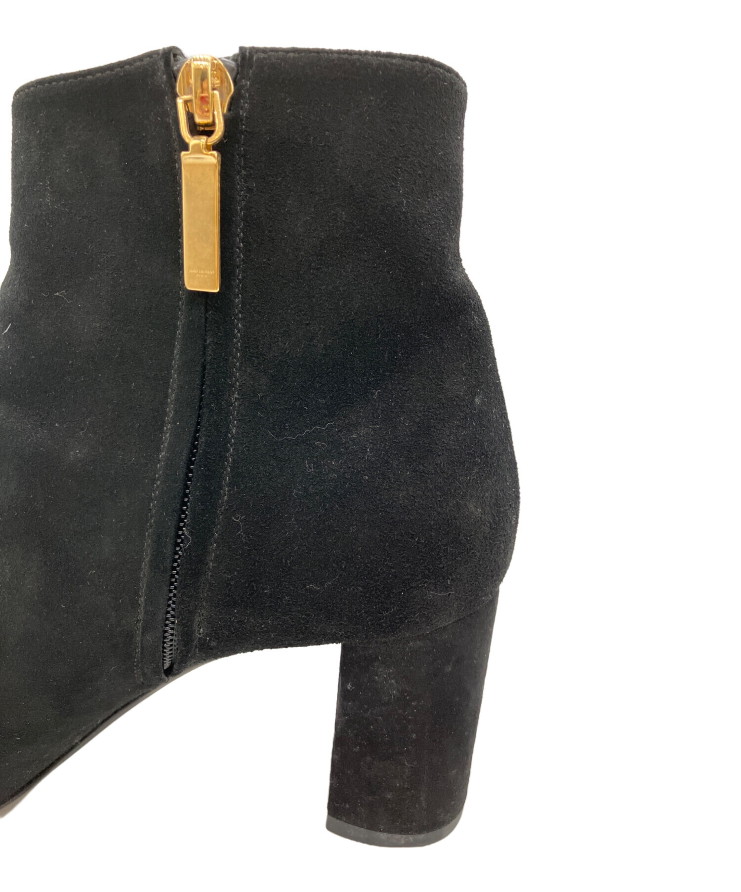 SAINT LAURENT PARIS スエード ブーツ 40 中古・古着通販】Saint Laurent Paris (サンローランパリ) ワン
