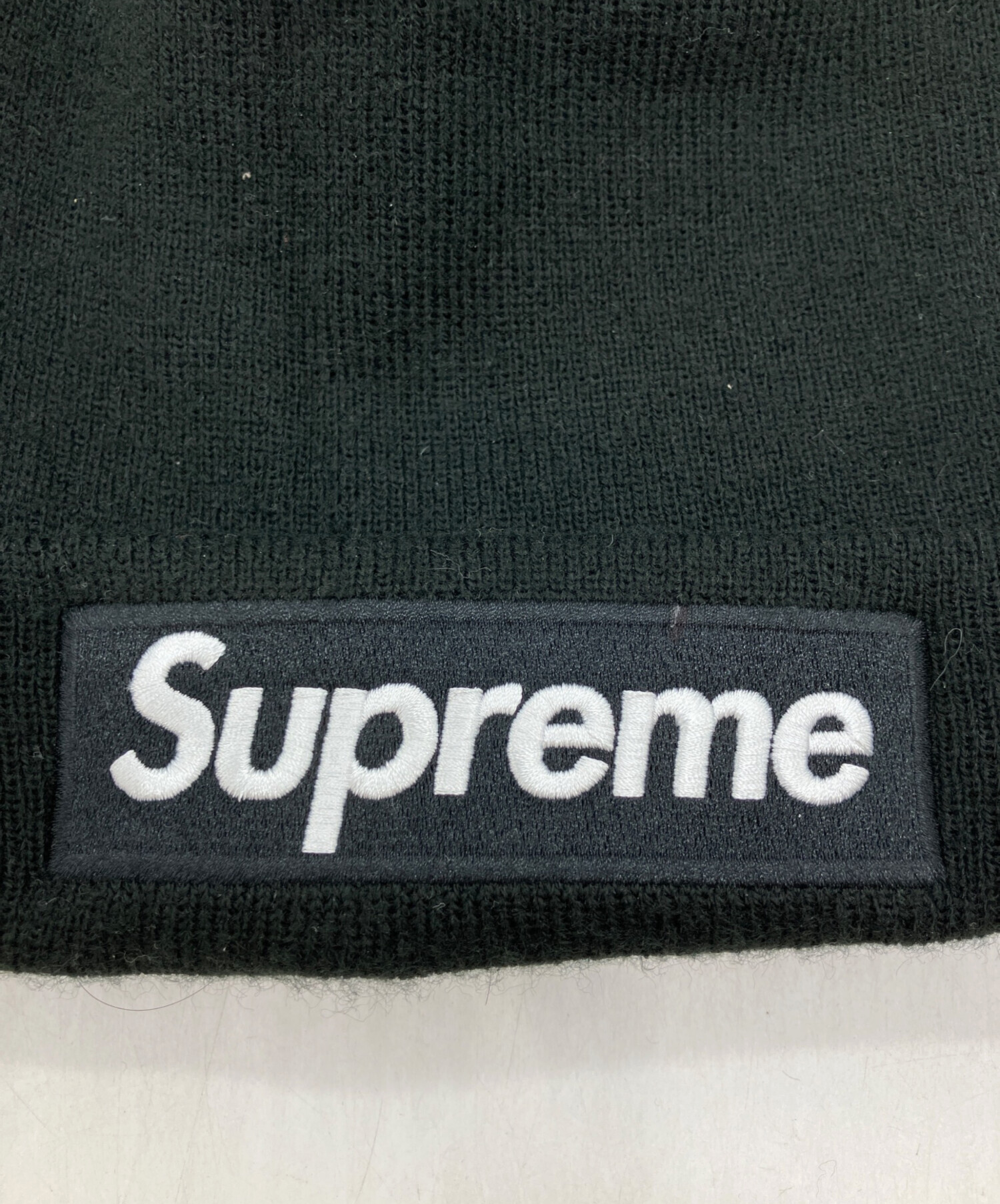 中古・古着通販】Supreme (シュプリーム) BOX LOGO BEANIE ブラック