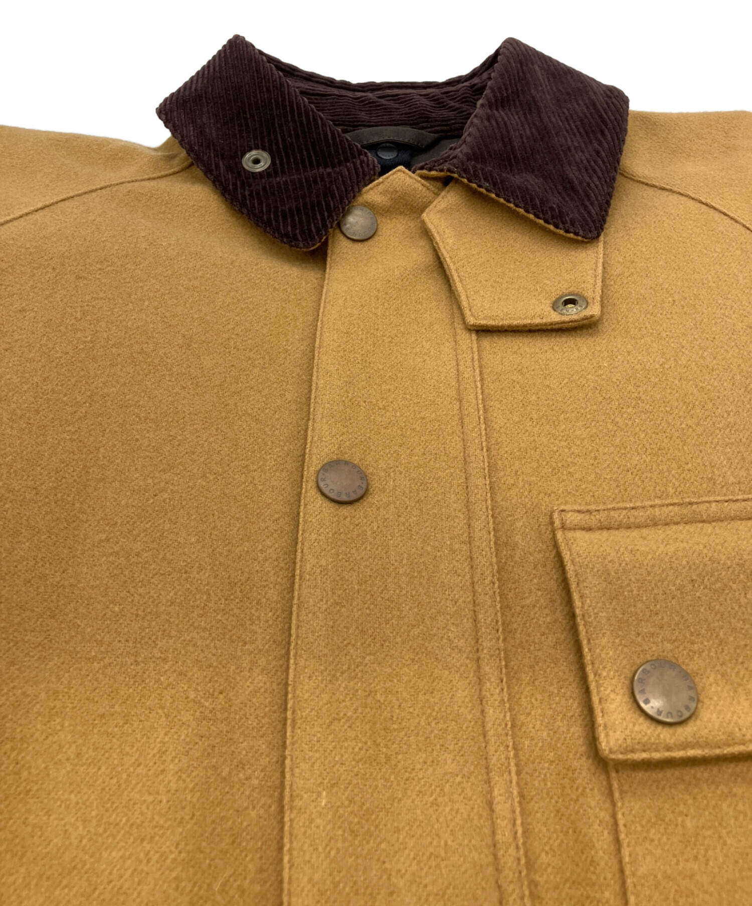 中古・古着通販】Barbour (バブアー) SOLWAY ZIPPER ブラウン サイズ
