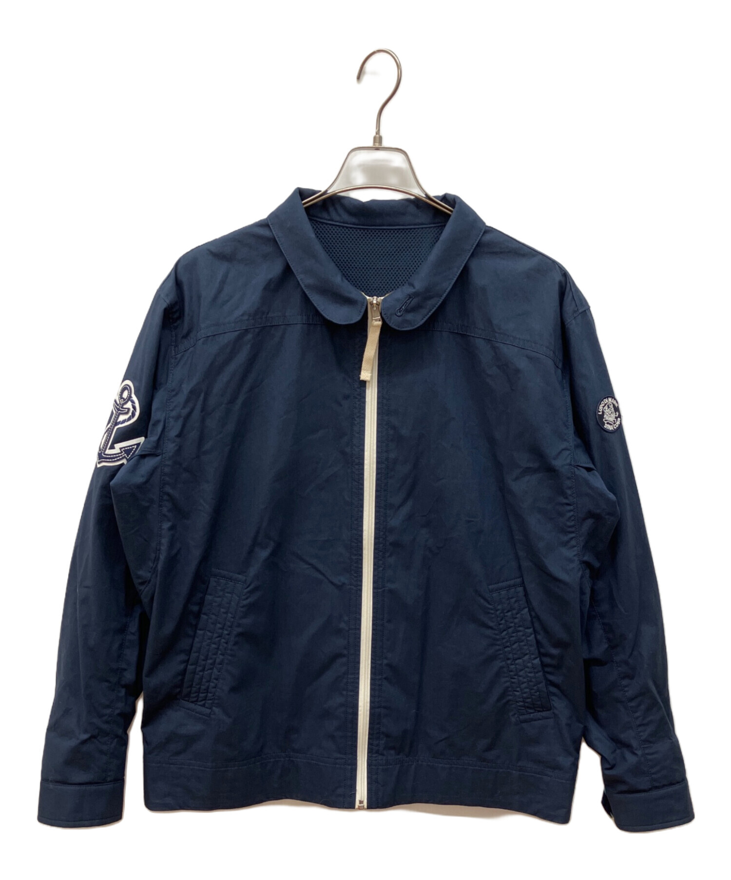 中古・古着通販】sinacova (シナコバ) ブルゾン ネイビー サイズ:LL