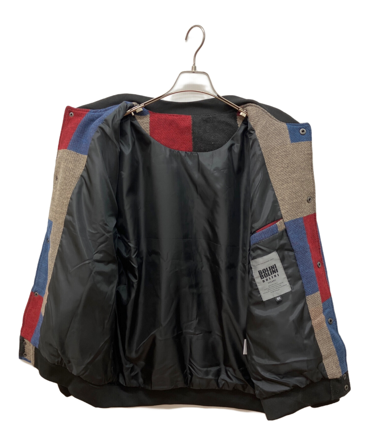 中古・古着通販】BOLINI (ボリーニ) パッチワークデザイン ジャケット