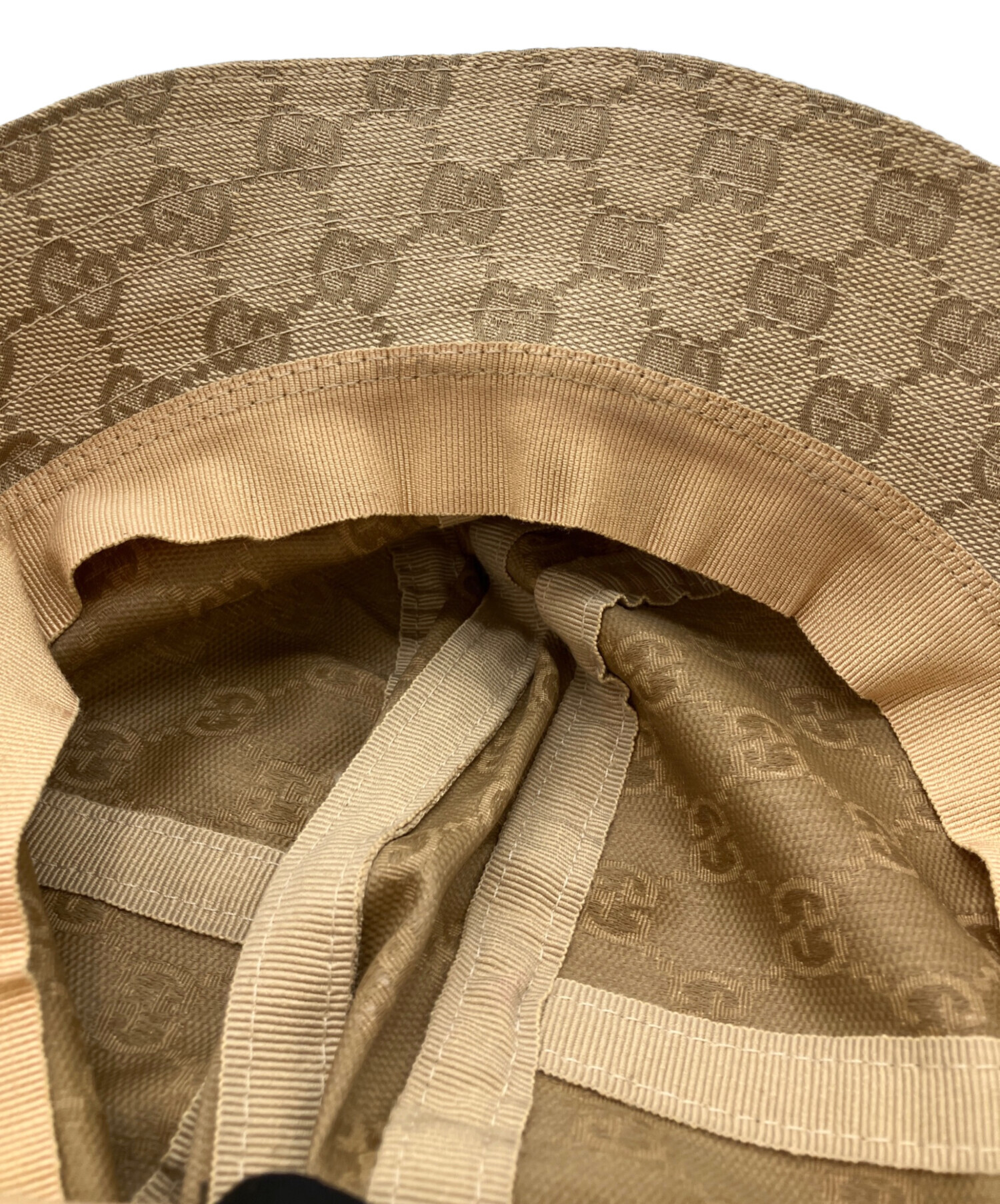 中古・古着通販】GUCCI (グッチ) GGキャンバス バケットハット