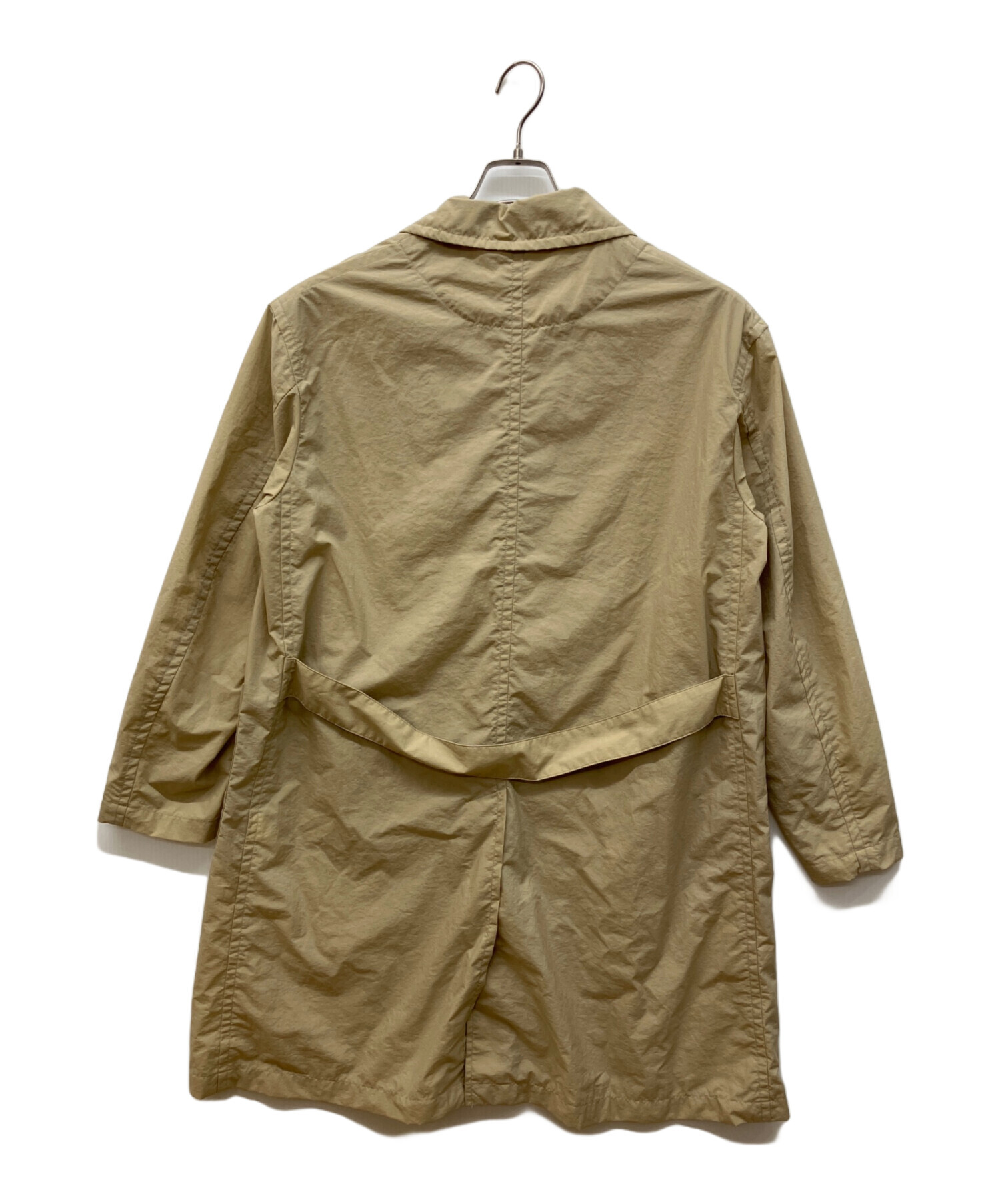 【DANTON ダントン】ステンカラーコート　チェック　古着 中古・古着通販】DANTON (ダントン) NYLON TAFFETAコート ステンカラー