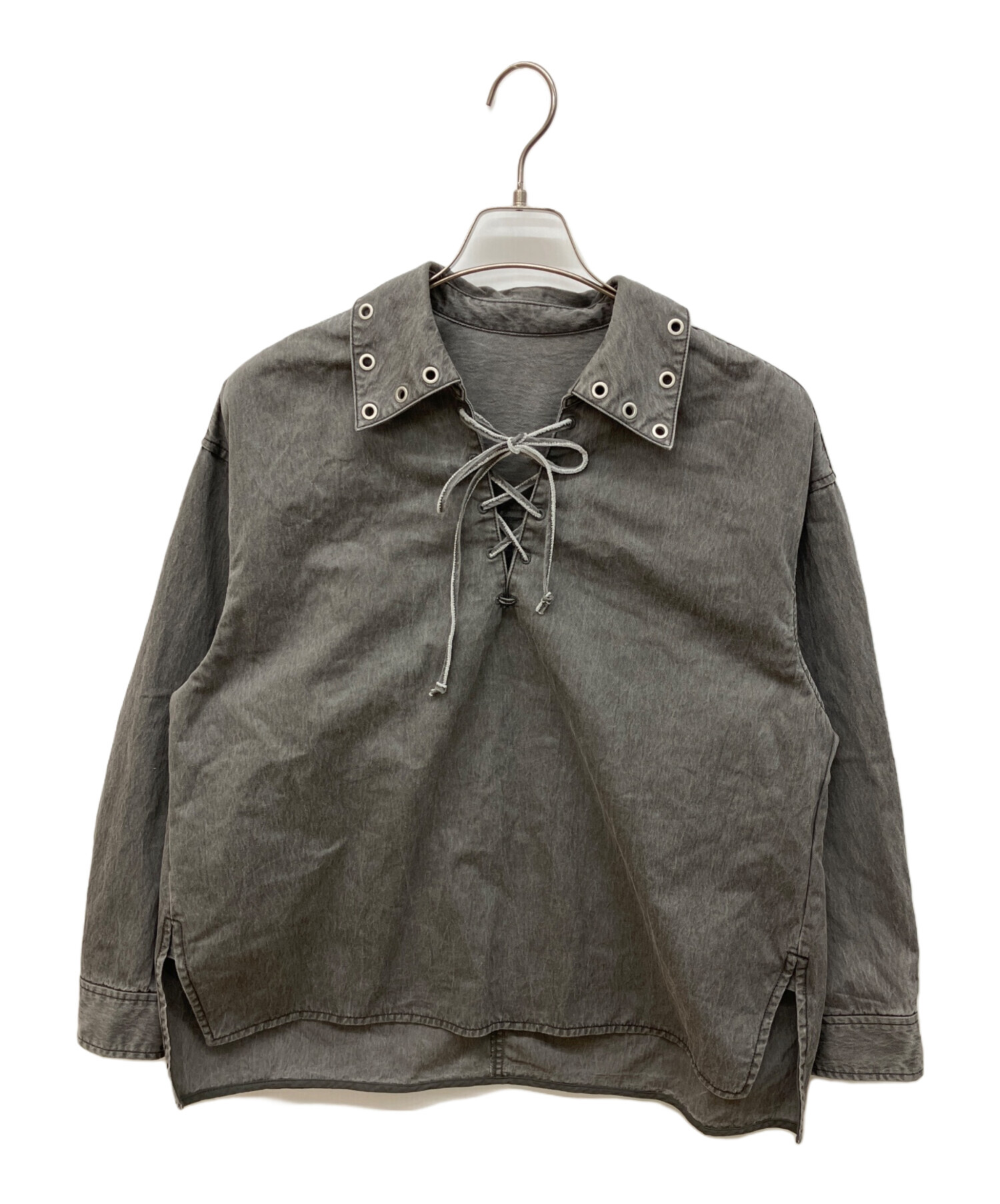 MAISON SPECIAL トップス 中古・古着通販】MAISON SPECIAL (メゾンスペシャル) Lace Up Oversize