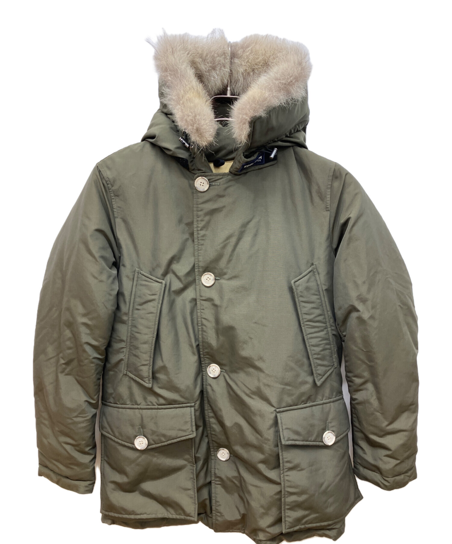中古・古着通販】WOOLRICH (ウールリッチ) ダウンコート オリーブ 
