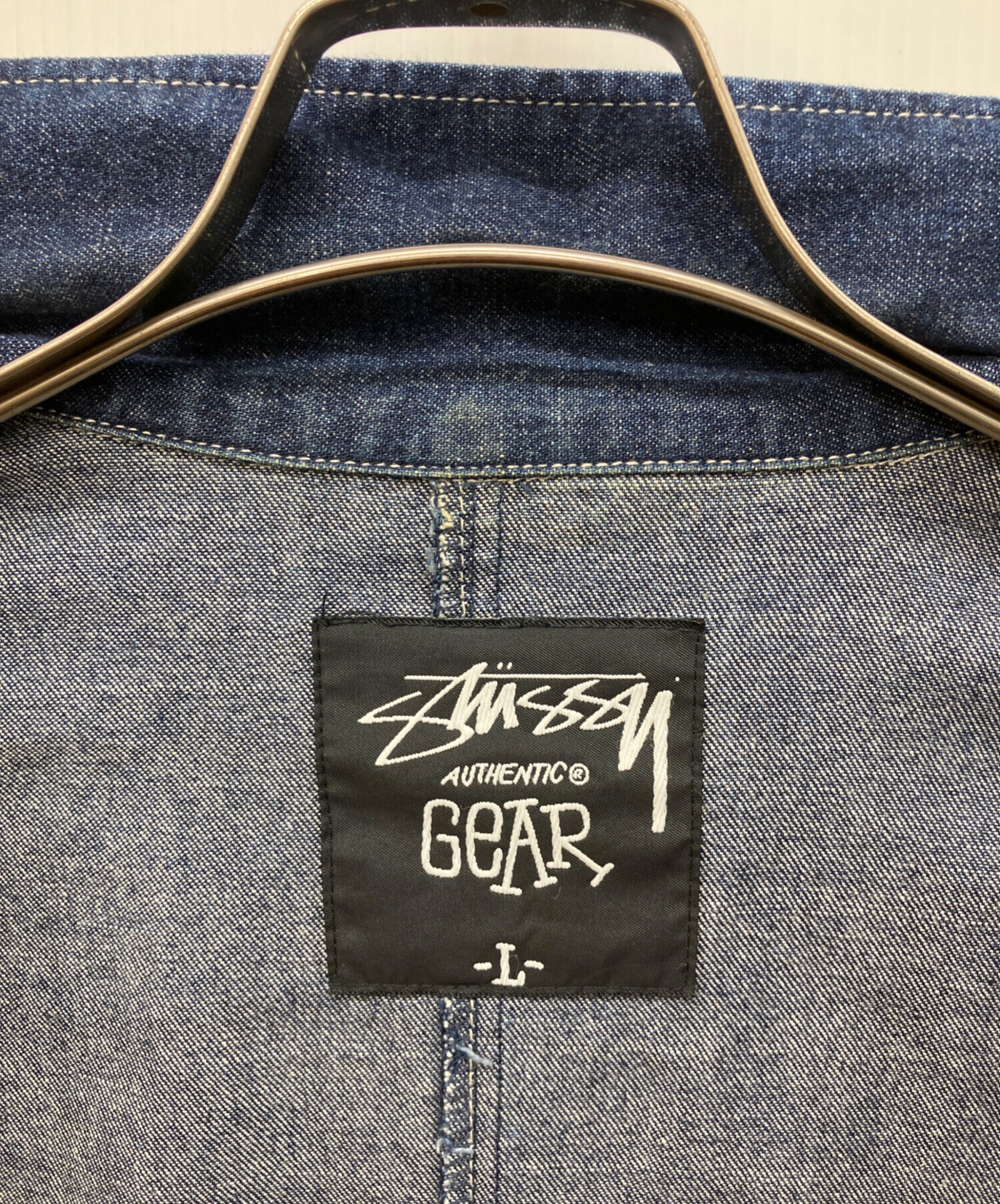 中古・古着通販】stussy (ステューシー) デニムカバーオール