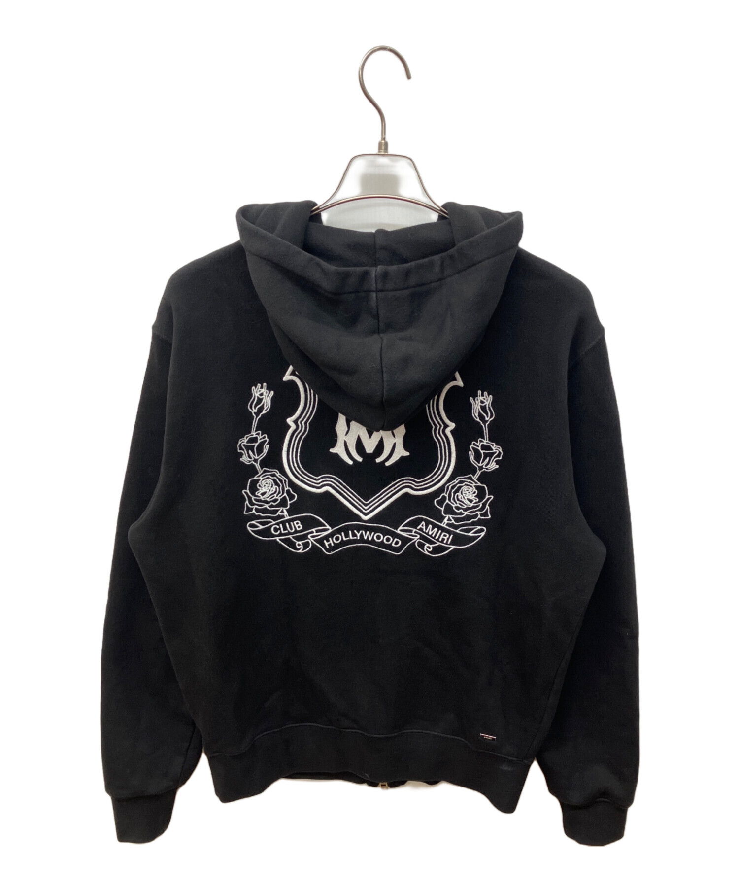 中古・古着通販】AMIRI (アミリ) MA CREST ZIP フーディ ブラック