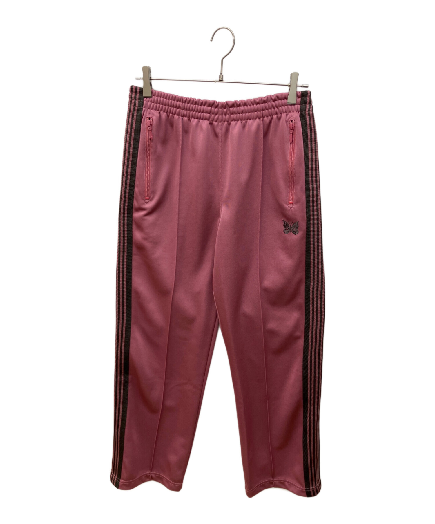 中古・古着通販】Needles (ニードルズ) Track Pant Poly Smooth ピンク