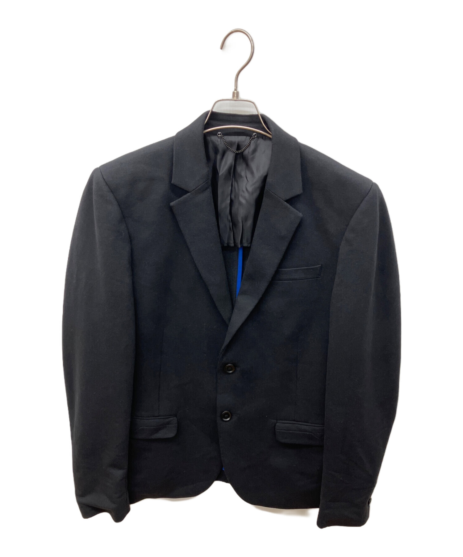 DIESEL テーラードジャケット　ブラック 中古・古着通販】DIESEL (ディーゼル) テーラードジャケット ブラック
