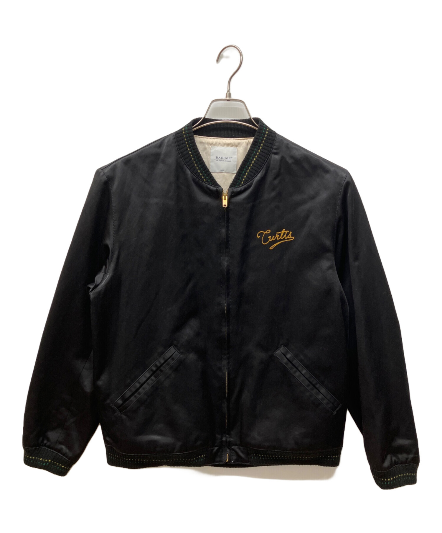 中古・古着通販】RADIALL (ラディアル) スカジャン ブラック サイズ:L