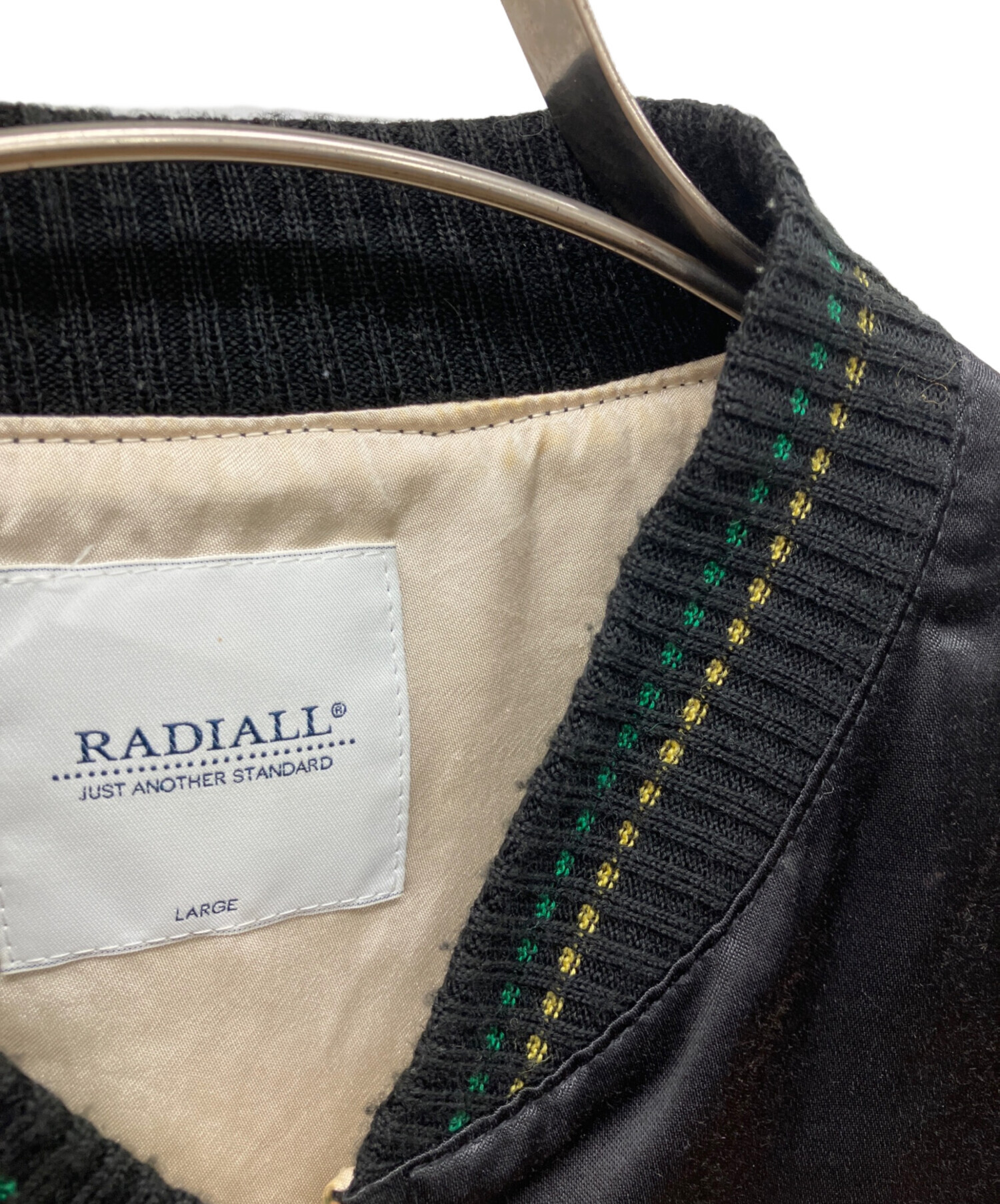 中古・古着通販】RADIALL (ラディアル) スカジャン ブラック サイズ:L