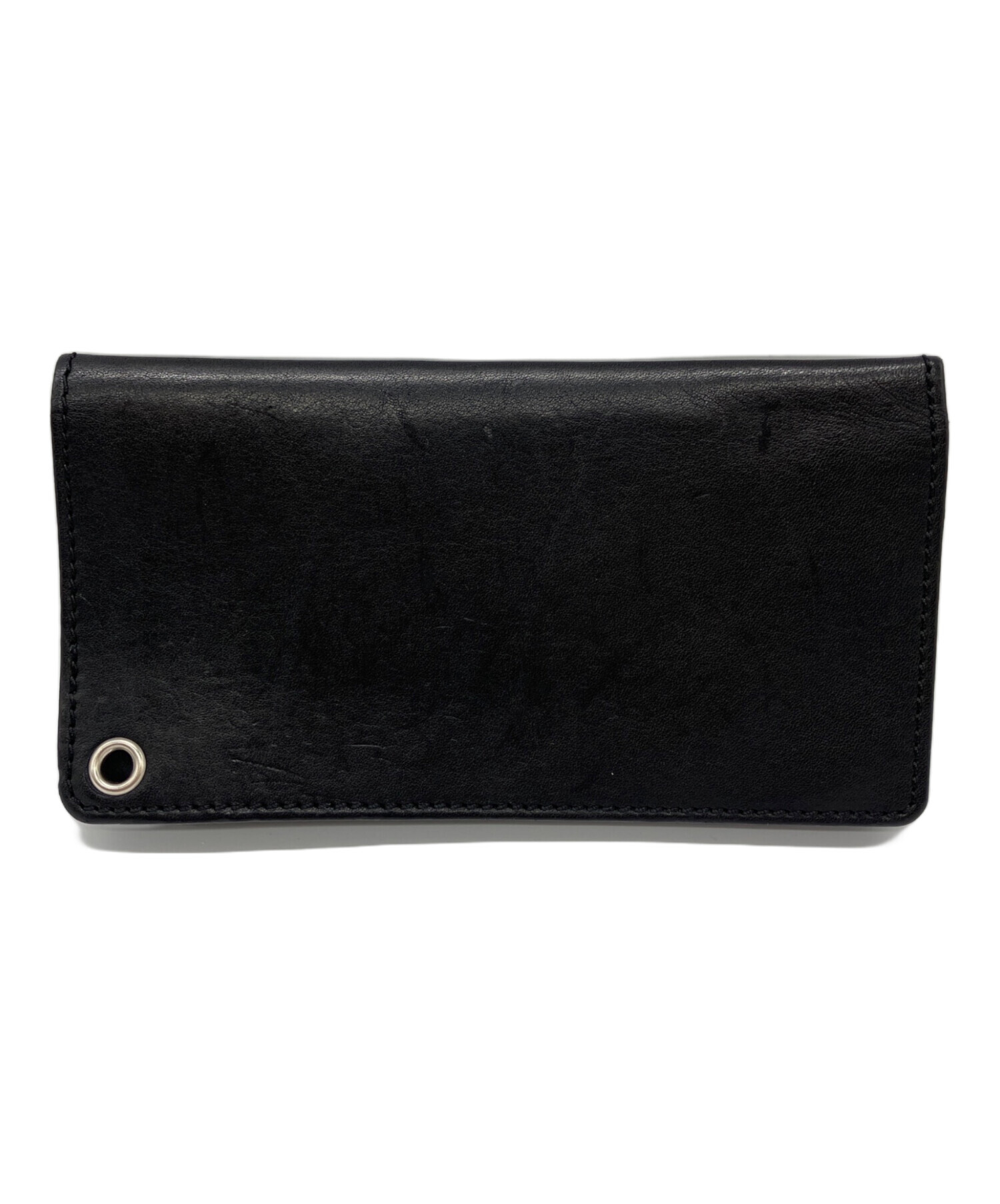 NEIGHBORHOOD ブラック 財布 中古・古着通販】NEIGHBORHOOD (ネイバーフッド) LEATHER TRUCKER