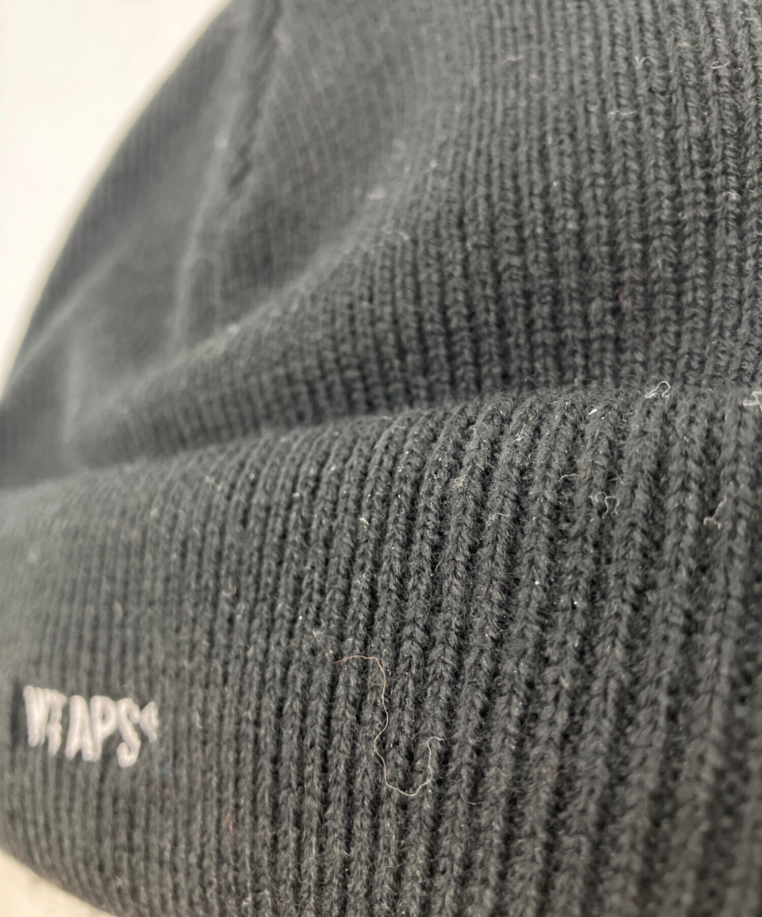 Wtaps ビーニー　BEANIE 04 ブラック 中古・古着通販】WTAPS (ダブルタップス) ビーニー ブラック｜ブランド