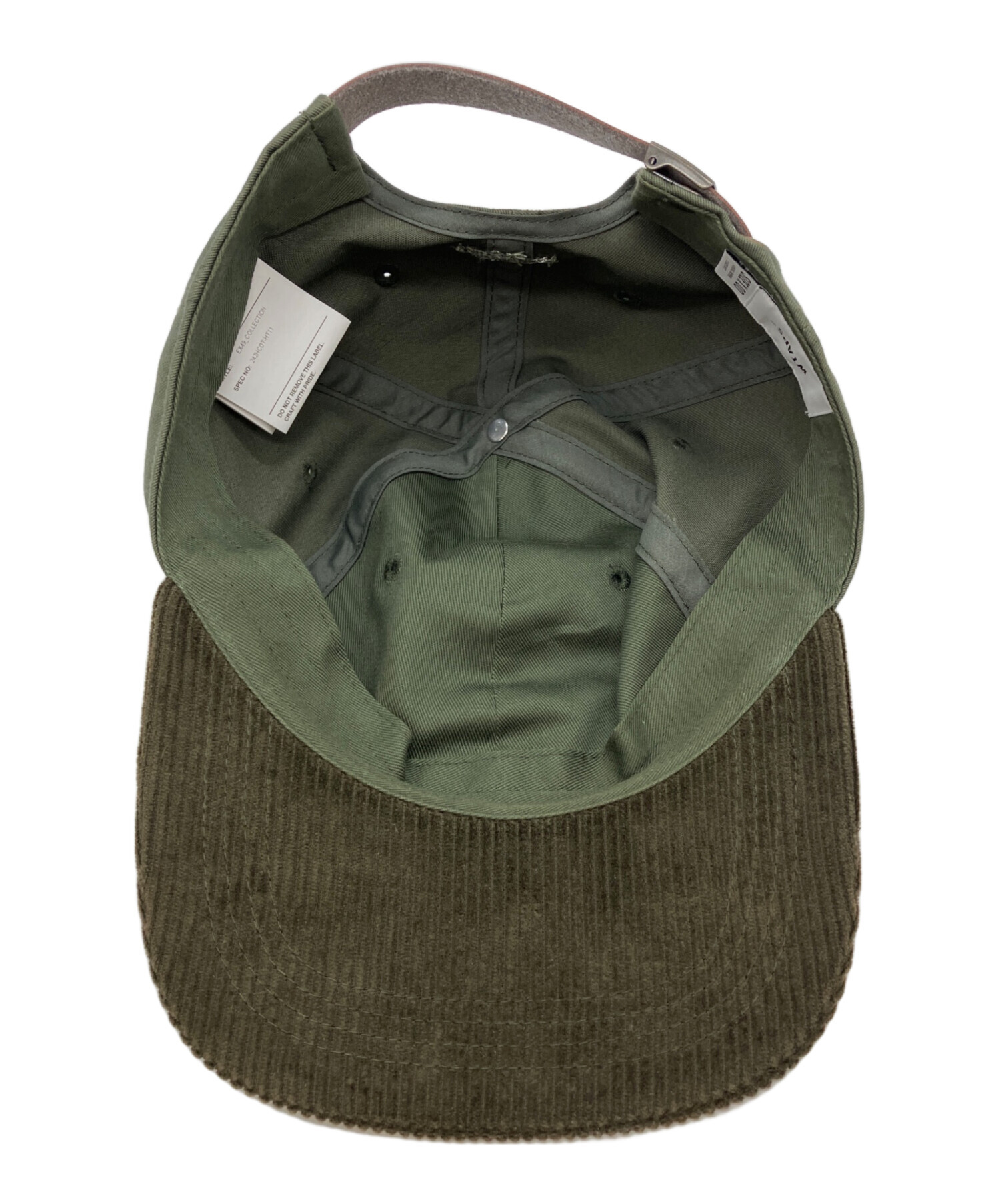 中古・古着通販】WTAPS (ダブルタップス) CAP COTTON CORDUROY CTPL