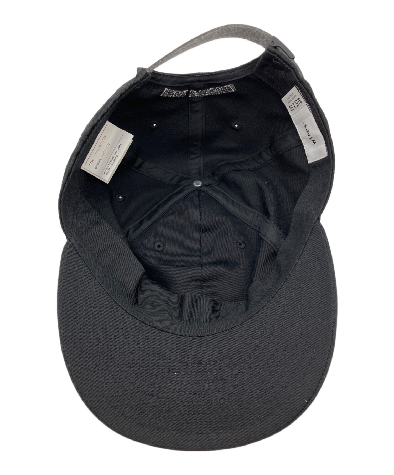 中古・古着通販】WTAPS (ダブルタップス) T-6M 01/Cap ブラック