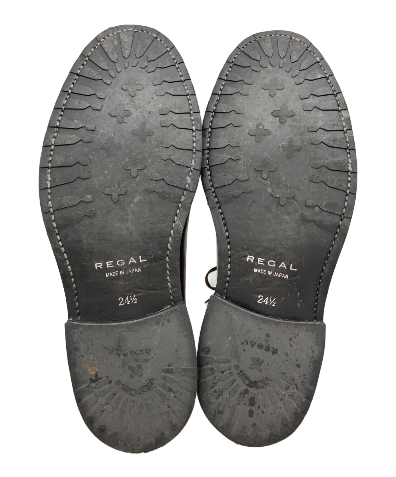 中古・古着通販】REGAL (リーガル) ストレートチップシューズ ブラウン 