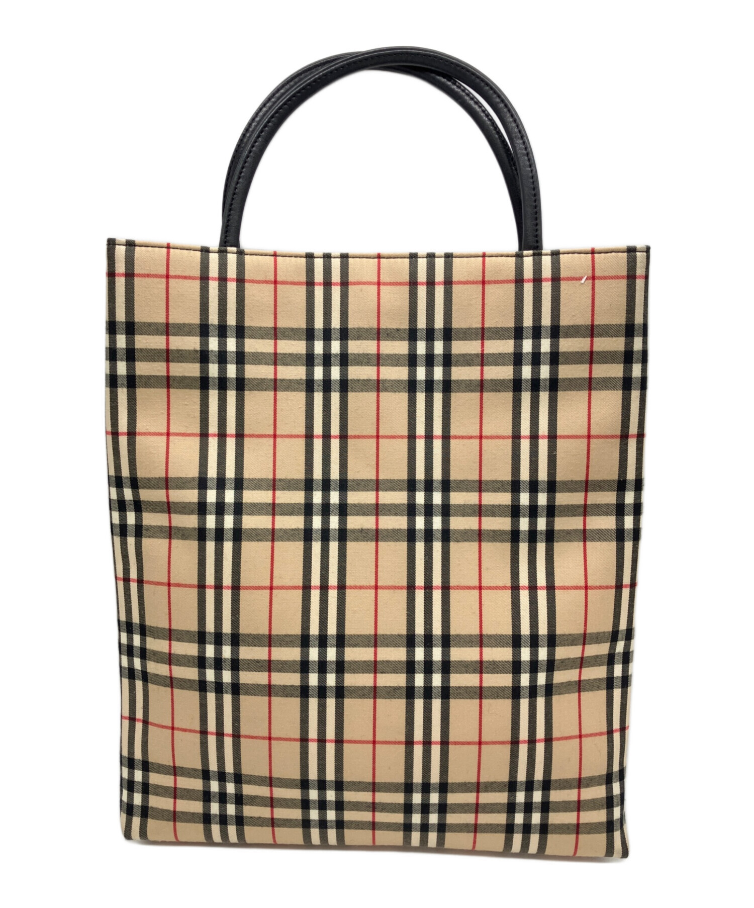 中古・古着通販】BURBERRY (バーバリー) ノヴァチェックトートバッグ 