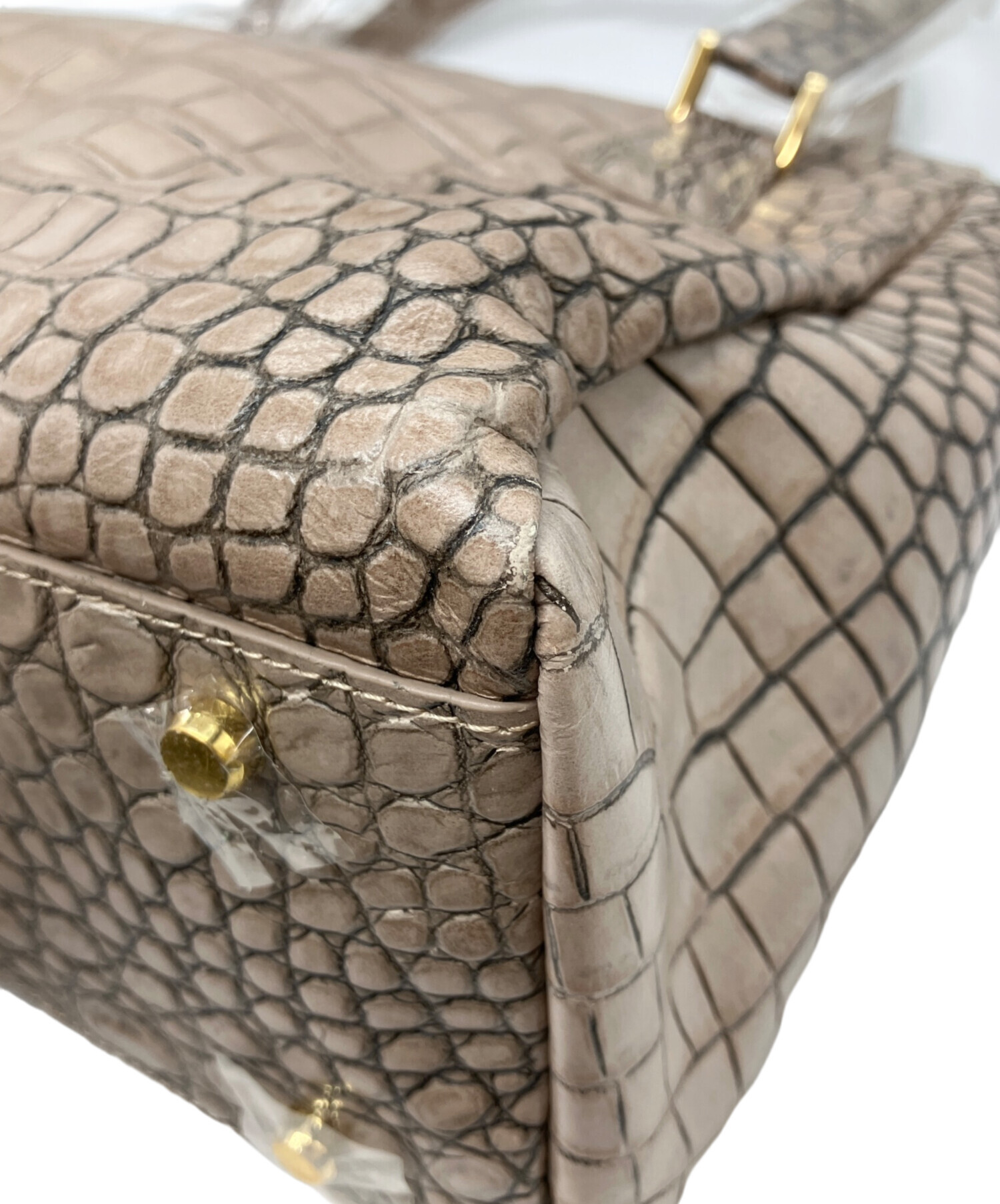 中古・古着通販】LEATHER JEWELS (レザージュエルズ) クロコ型押し2WAY