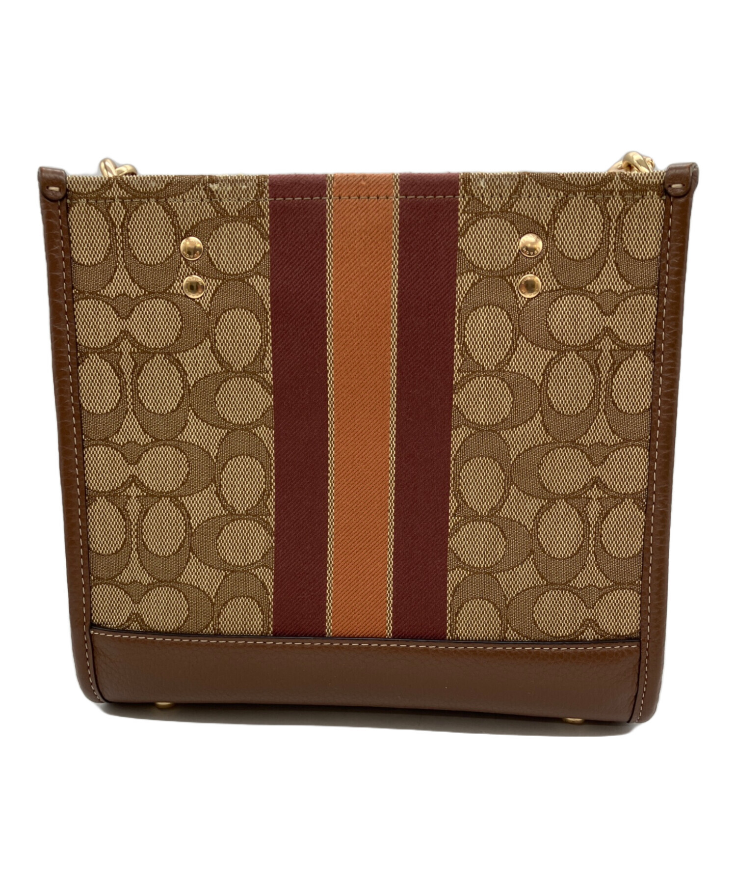 【美品】COACH デンプシーシグネチャー 2wayショルダーバッグ 中古・古着通販】COACH (コーチ) デンプシー トート 22 シグネチャー
