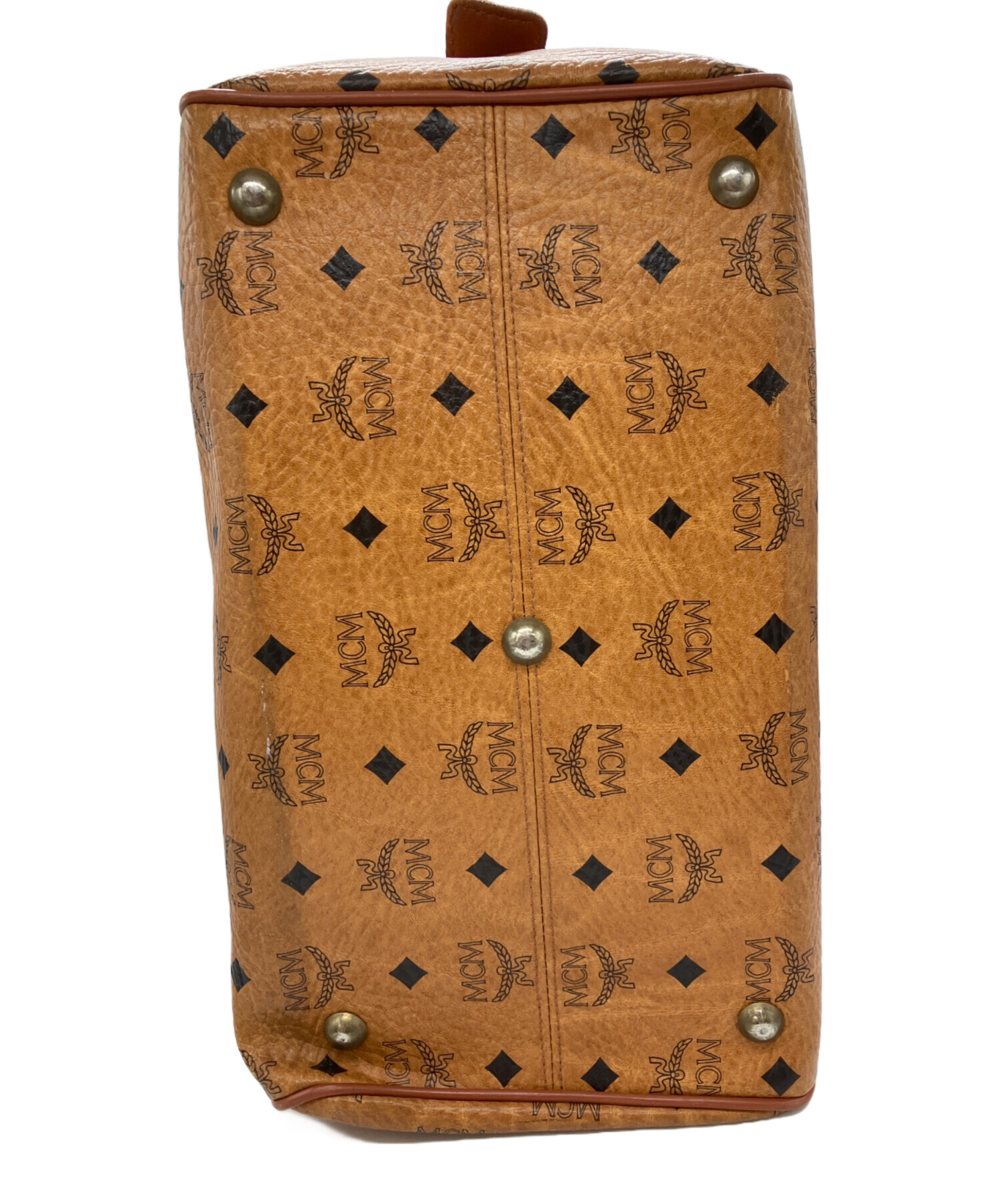 MCM ボストンバッグ 中古 中古・古着通販】MCM (エムシーエム) ヴィセトス柄ボストンバッグ