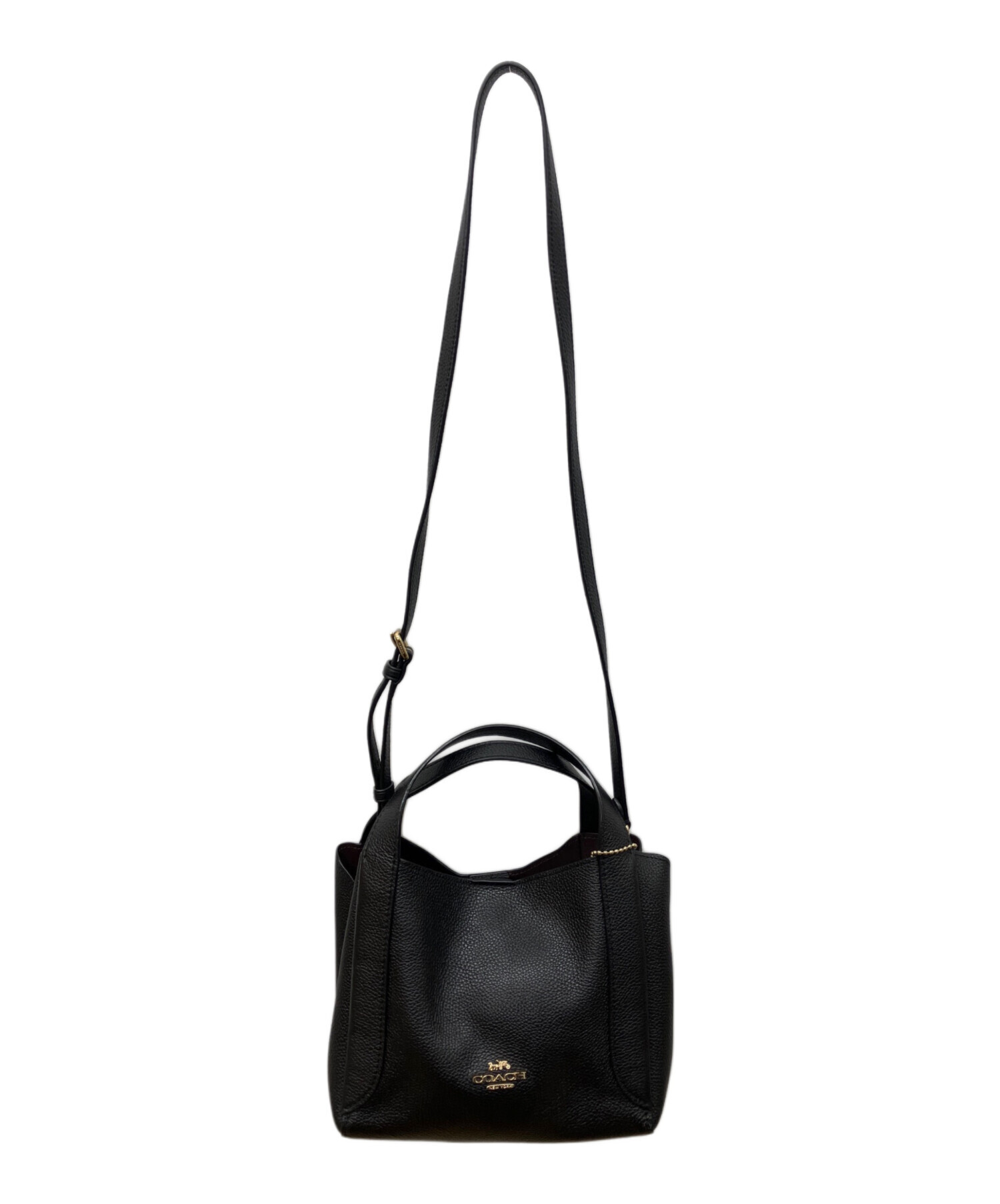 中古・古着通販】COACH (コーチ) ハドリー ホーボー 21 ブラック