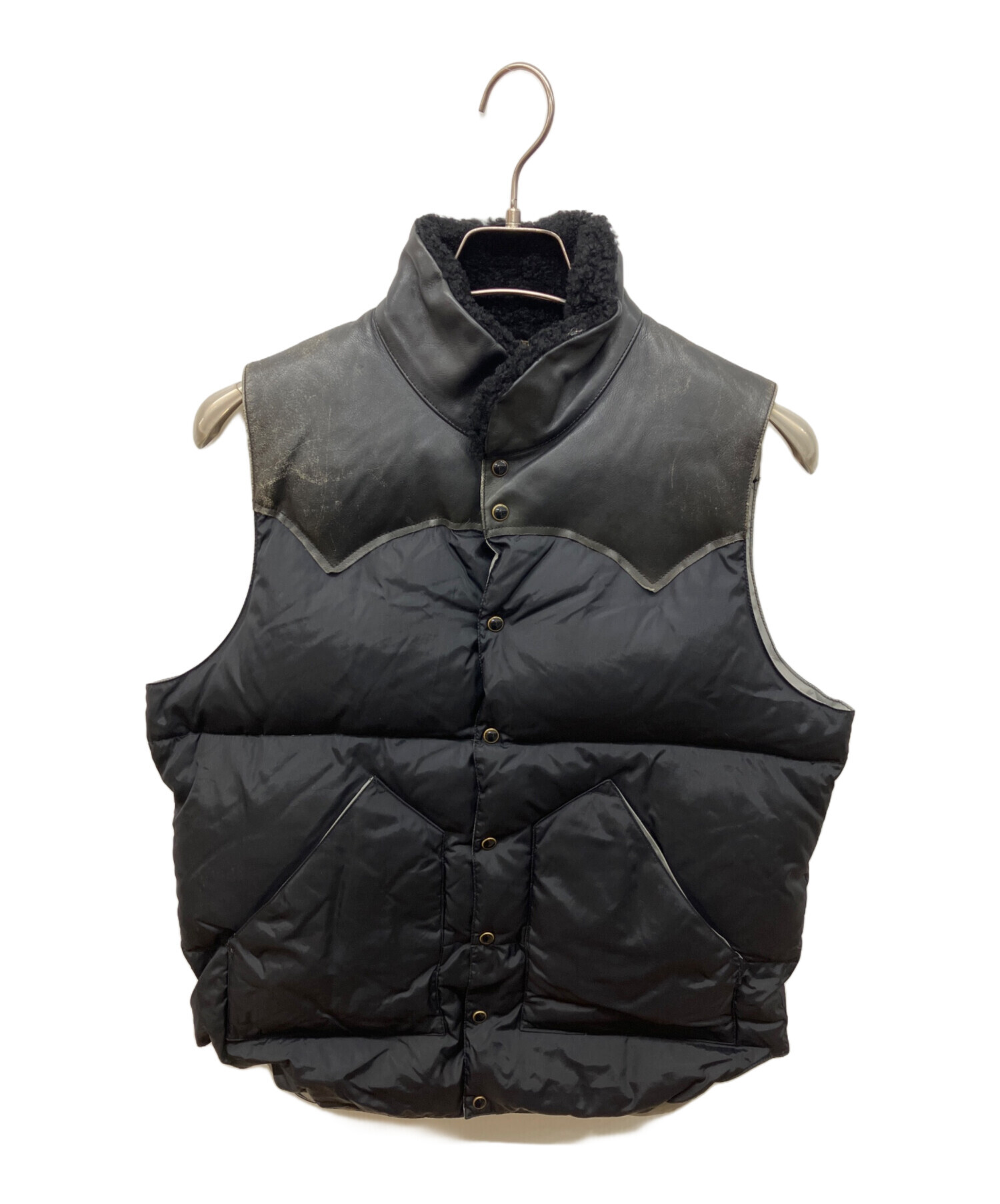 L*r様 ロッキーマウンテン クリスティベスト 38 中古 黒 ダウンベスト 中古・古着通販】RockyMountainFeatherBed (ロッキーマウンテン